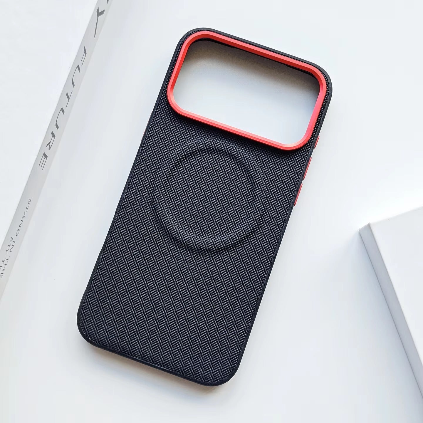 Premium iPhone Case MagSafe Compatible Camera Lens Protection Magnetic Leather Cover Shockproof PC TPU Hybrid Anti Fingerprint Wireless Charging Design