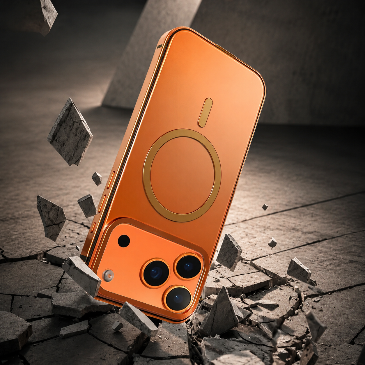 Premium iPhone Case MagSafe Compatible Camera Lens Protection Shockproof Cover Aluminum Alloy Magnetic Glass Wireless Charging Anti Scratch Matte Design