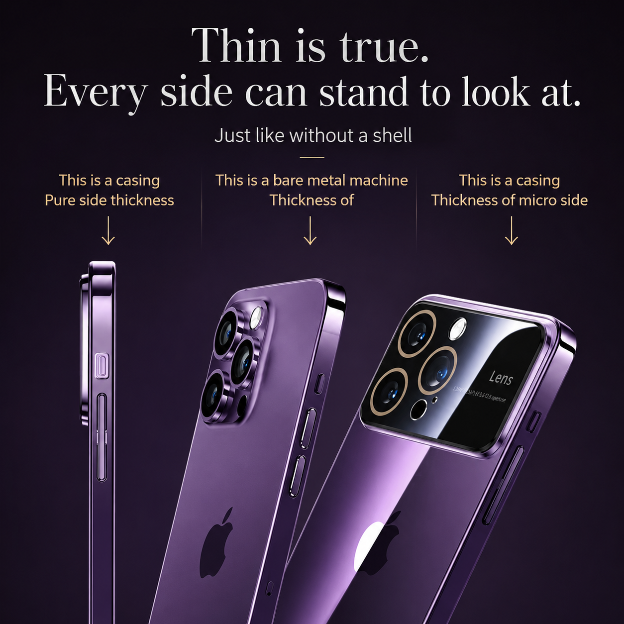 Premium iPhone Case MagSafe Compatible Camera Lens Protection Shockproof Cover Clear TPU Magnetic Wireless Charging Anti Yellowing Scratch Resistant Design