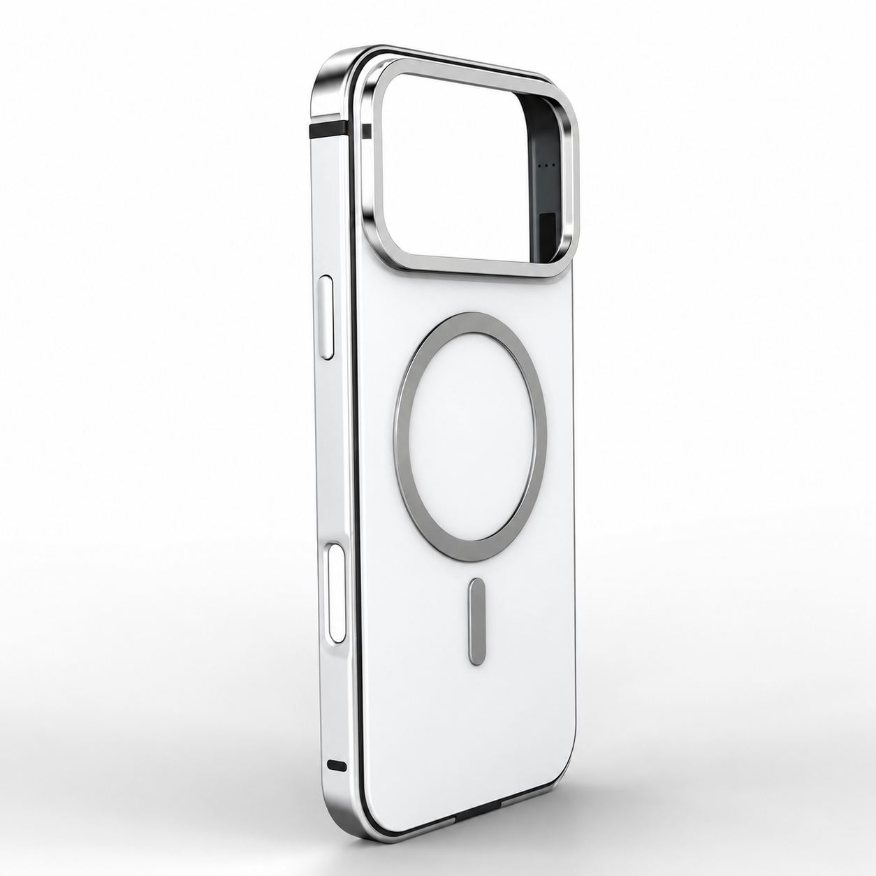 Premium iPhone Case MagSafe Compatible Camera Lens Protection Shockproof Protective Cover Aluminum Alloy Frame Magnetic Wireless Charging Metal Design
