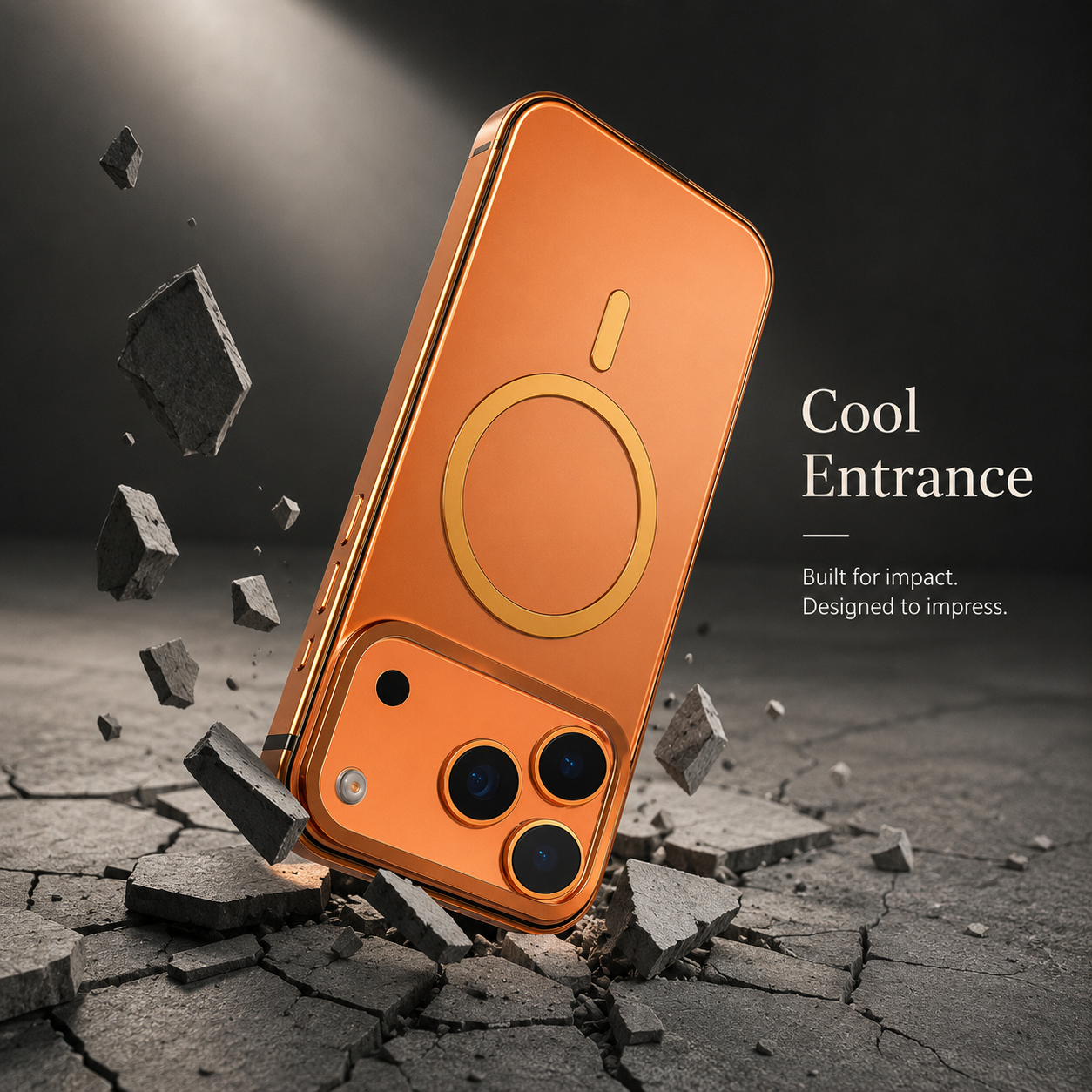 Premium iPhone Case MagSafe Compatible Camera Lens Protection Shockproof Protective Cover Aluminum Alloy Frame Magnetic Wireless Charging Metal Design