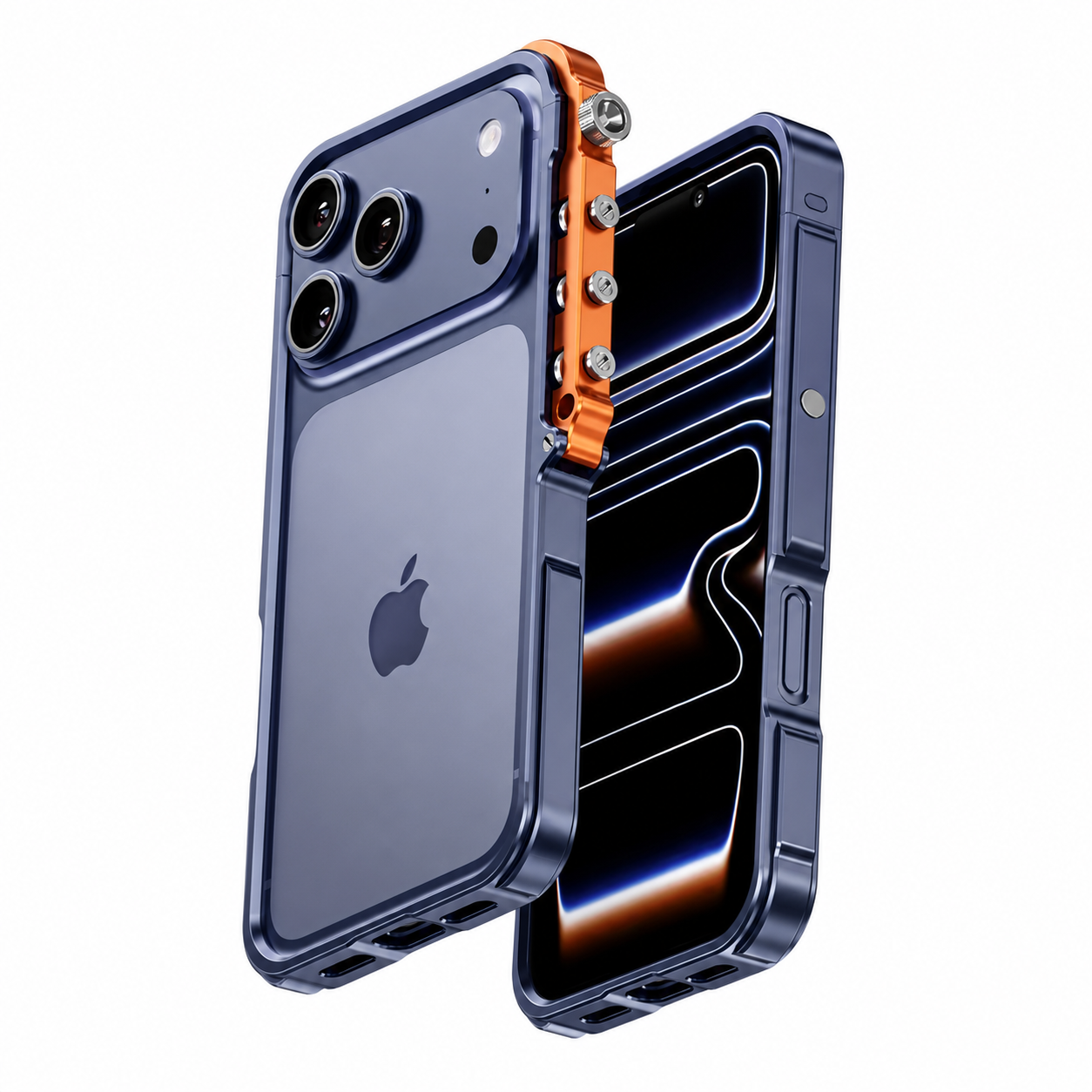 Premium iPhone Case MagSafe Compatible Camera Lens Protection Shockproof Protective Cover Aluminum Alloy Frame Magnetic Wireless Charging Non Slip Design