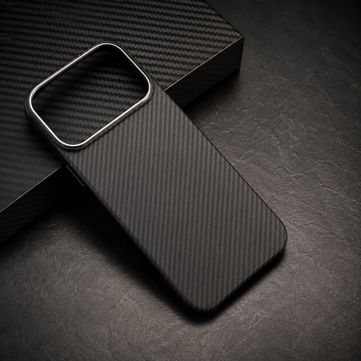 Premium iPhone Case MagSafe Compatible Camera Lens Protection Shockproof Protective Cover Aramid Fiber Carbon Fiber Ultra Thin Full Coverage Design