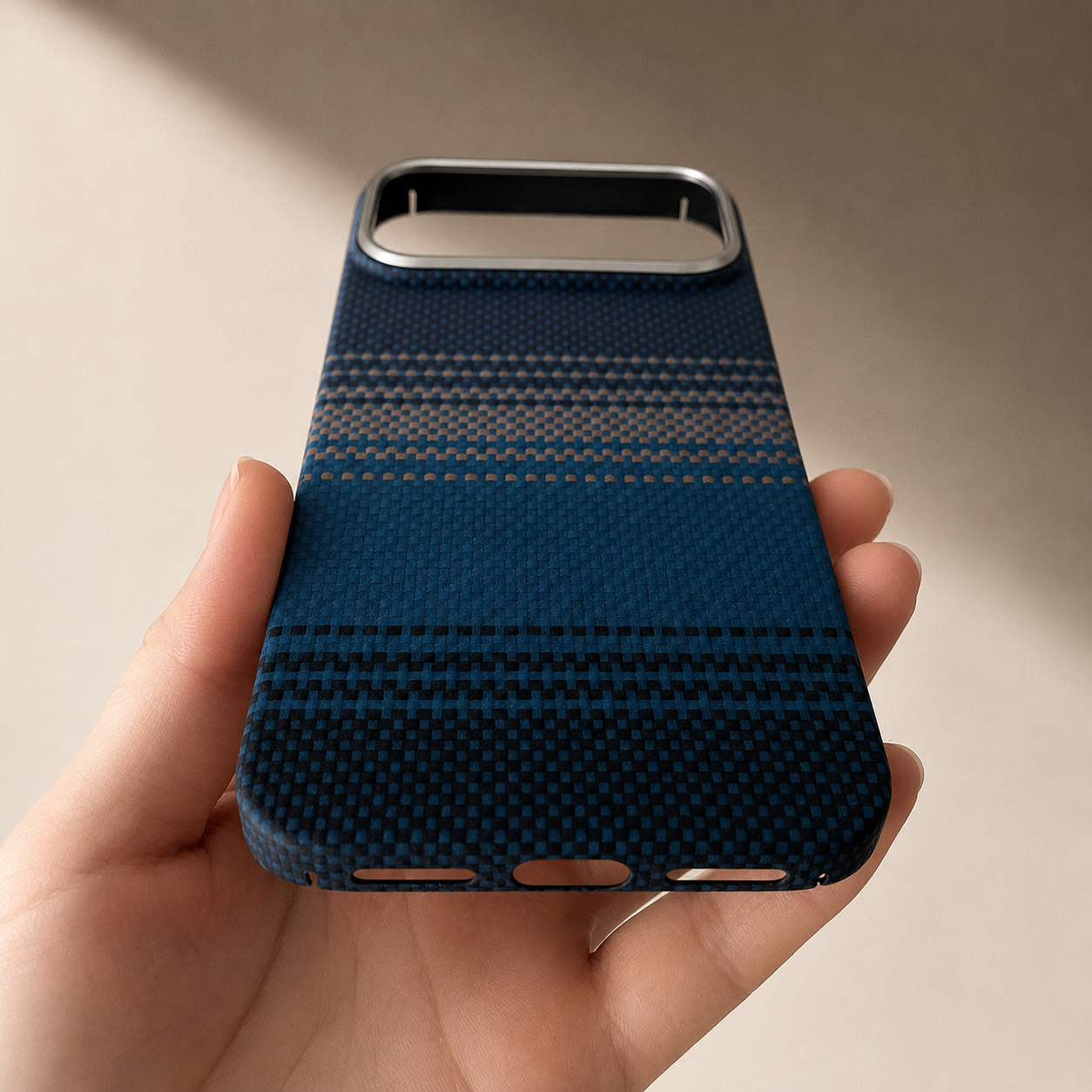 Premium iPhone Case MagSafe Compatible Camera Lens Protection Shockproof Protective Cover Aramid Fiber Carbon Fiber Waterproof Full Coverage Design