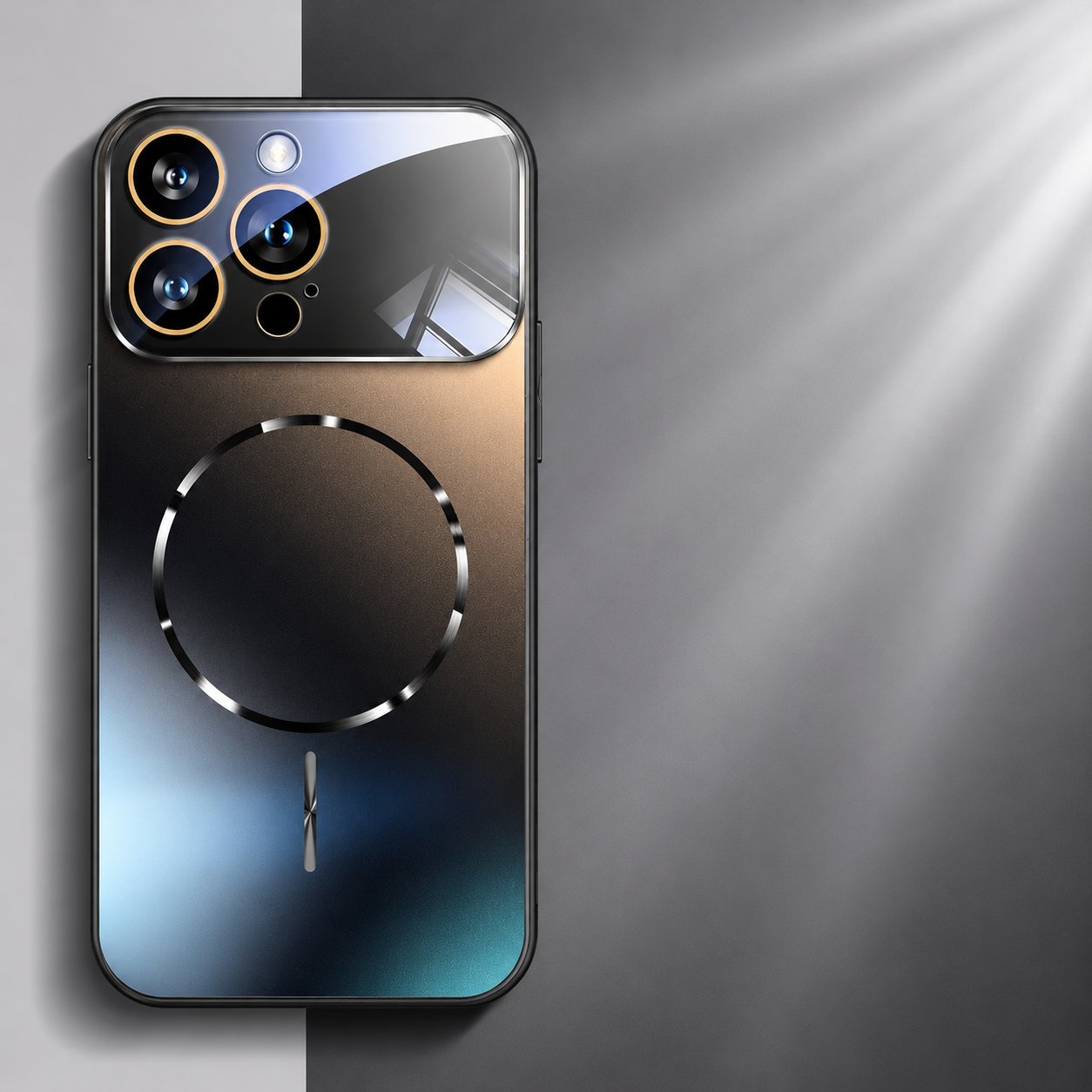 Premium iPhone Case MagSafe Compatible Camera Lens Protection Shockproof Protective Cover Magnetic Wireless Charging Anti Fingerprint Matte Acrylic Design