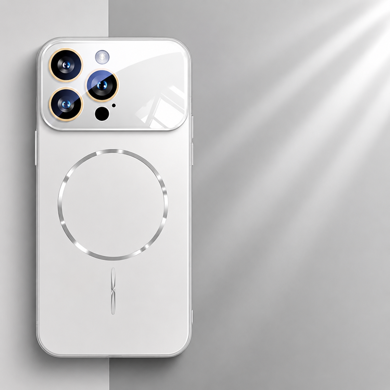 Premium iPhone Case MagSafe Compatible Camera Lens Protection Shockproof Protective Cover Magnetic Wireless Charging Anti Fingerprint Matte Acrylic Design