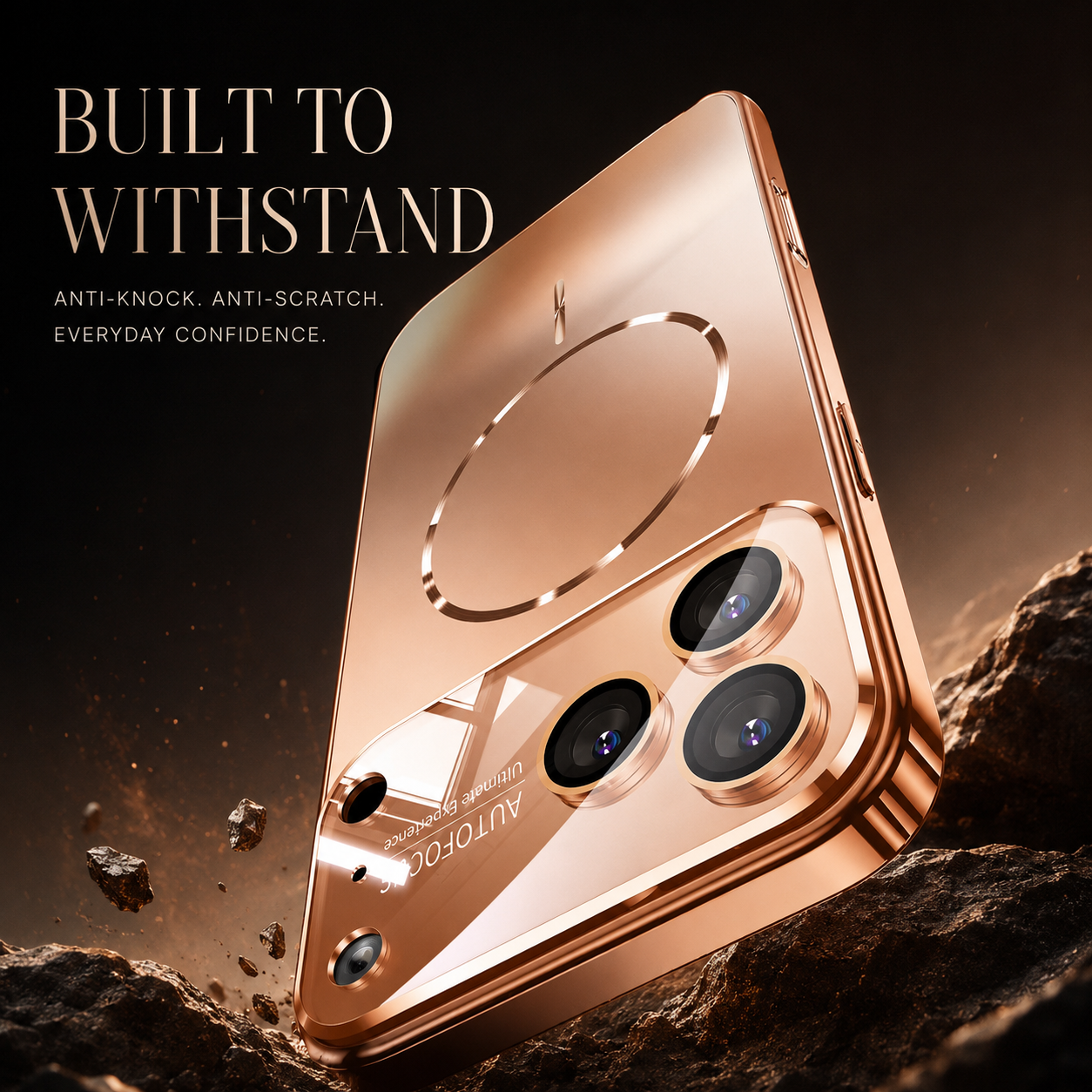 Premium iPhone Case MagSafe Compatible Camera Lens Protection Shockproof Protective Cover Magnetic Wireless Charging Anti Fingerprint Matte Acrylic Design