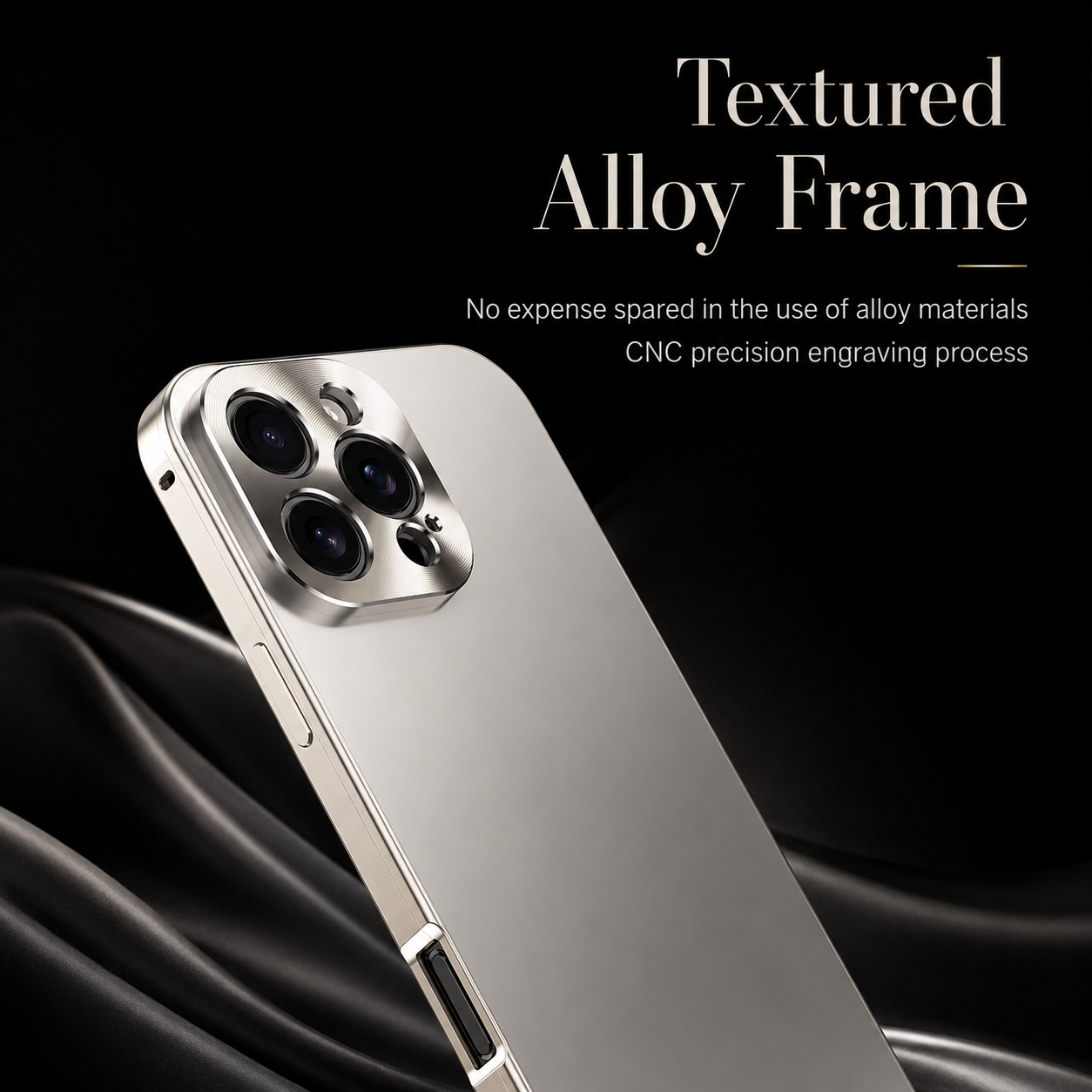 Premium iPhone Case MagSafe Compatible Camera Lens Protection Shockproof Protective Cover Magnetic Wireless Charging Titanium Alloy Frame Anti Fingerprint