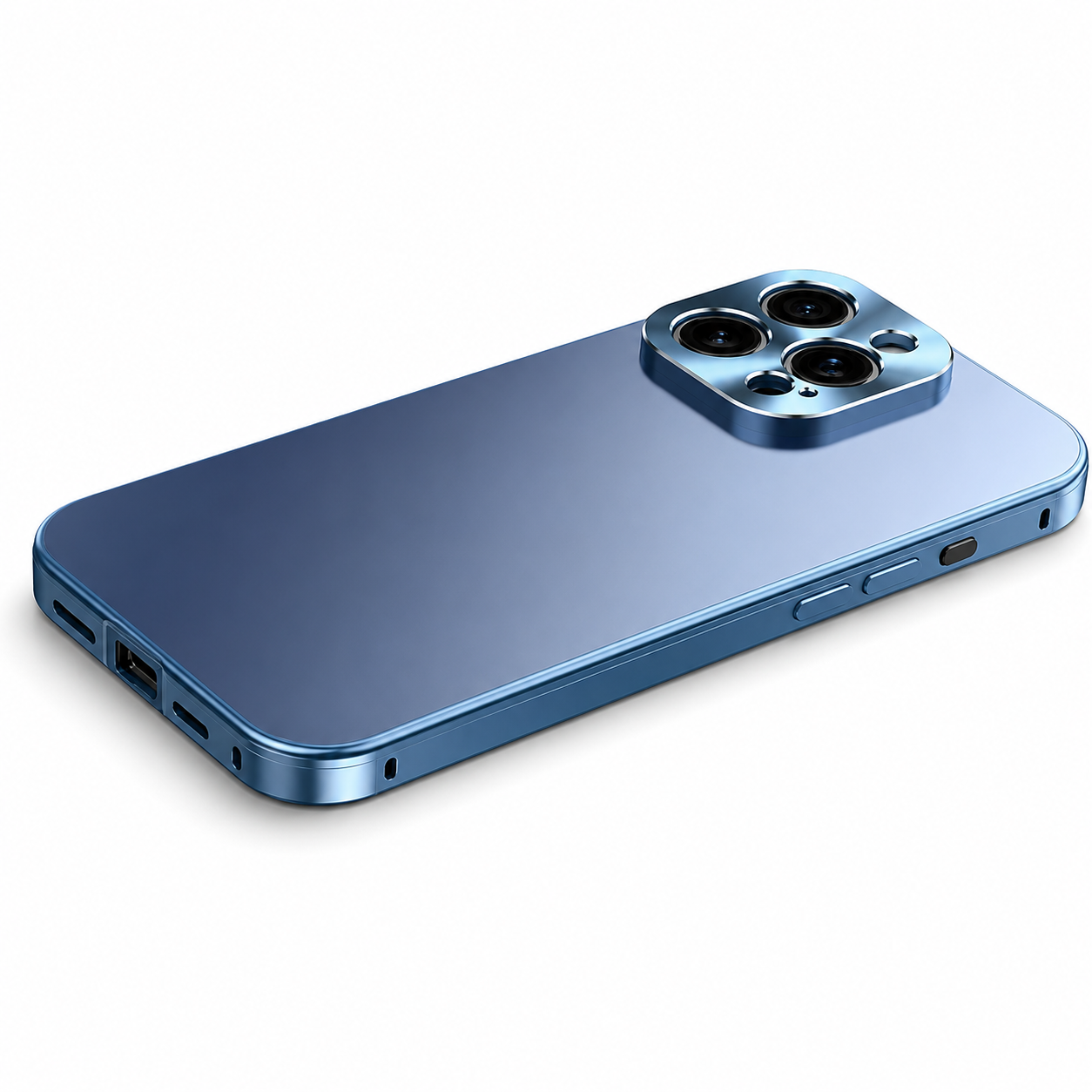 Premium iPhone Case MagSafe Compatible Camera Lens Protection Shockproof Protective Cover Magnetic Wireless Charging Titanium Alloy Frame Anti Fingerprint