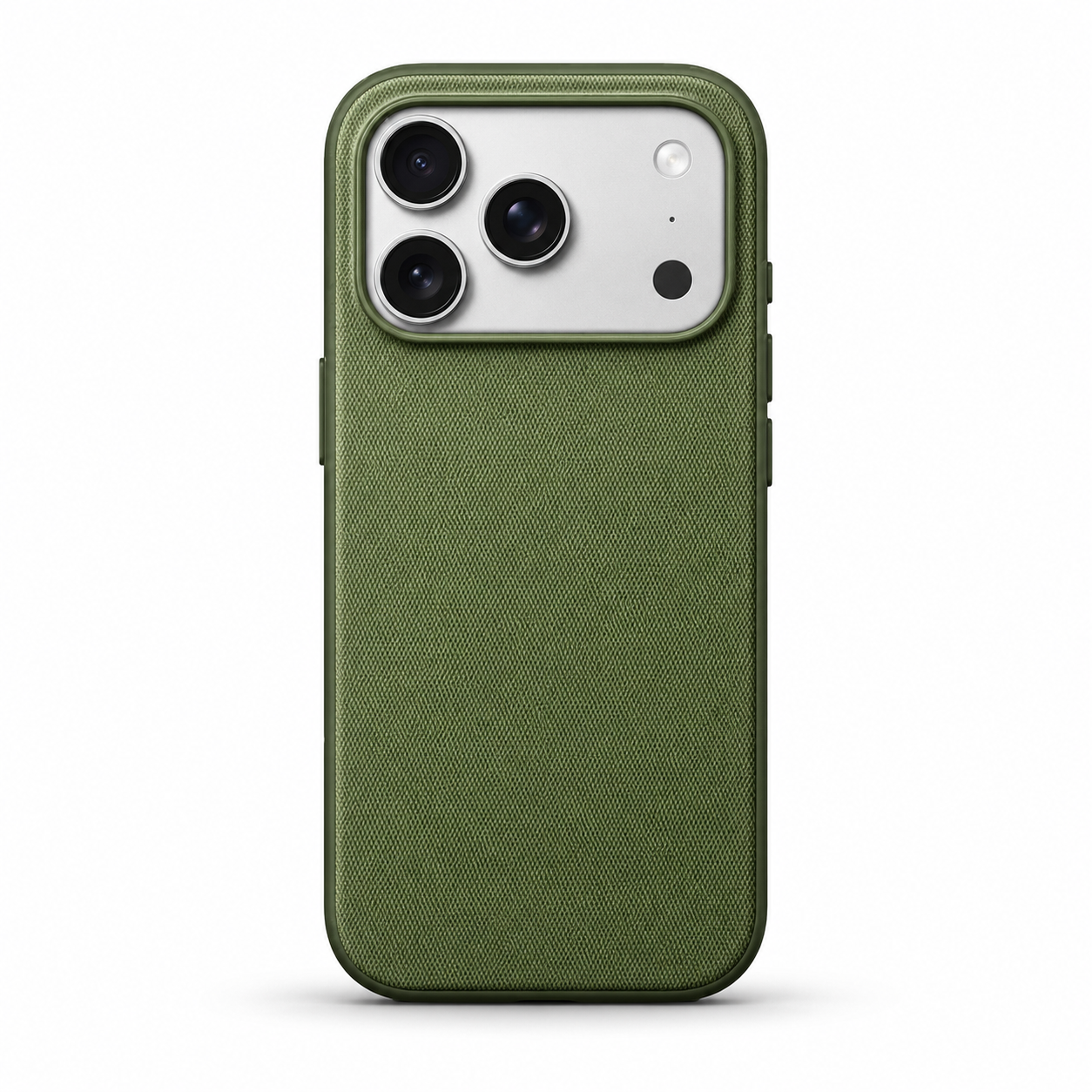 Premium iPhone Case MagSafe Compatible Camera Lens Protection Shockproof Protective Cover Wireless Charging Anti Fingerprint Woven Fabric Design