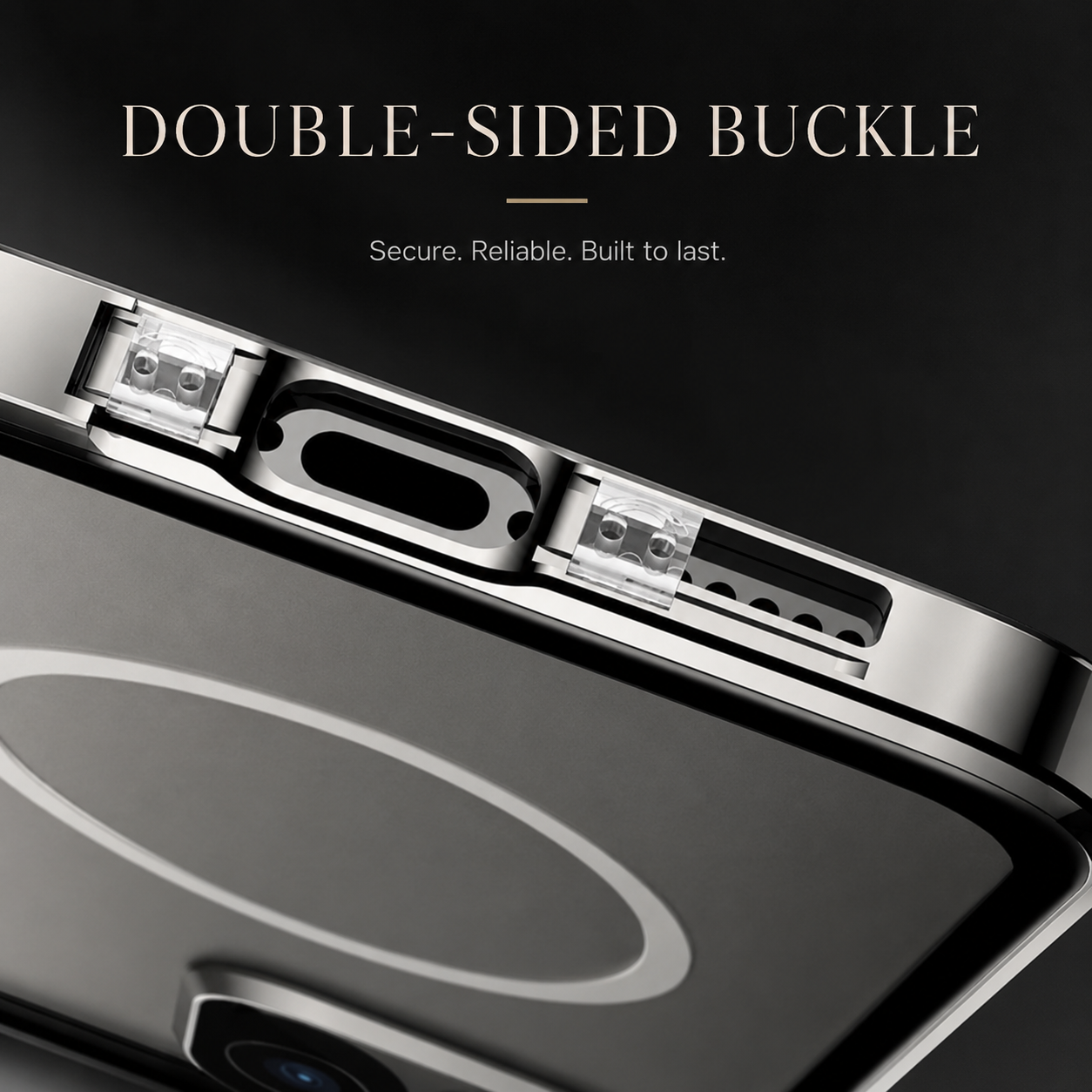 Premium iPhone Case MagSafe Compatible Double Sided Tempered Glass Protective Cover 360 Full Body Camera Lens Protection Shockproof Metal Frame Slim Profile