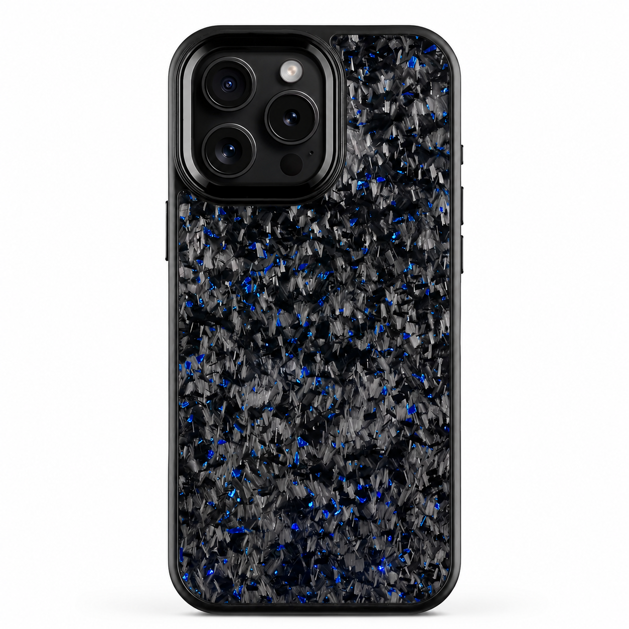 Premium iPhone Case MagSafe Compatible Forged Carbon Fiber Cover with Metal Lens Protection, Shockproof Design and Lightweight Full Coverage