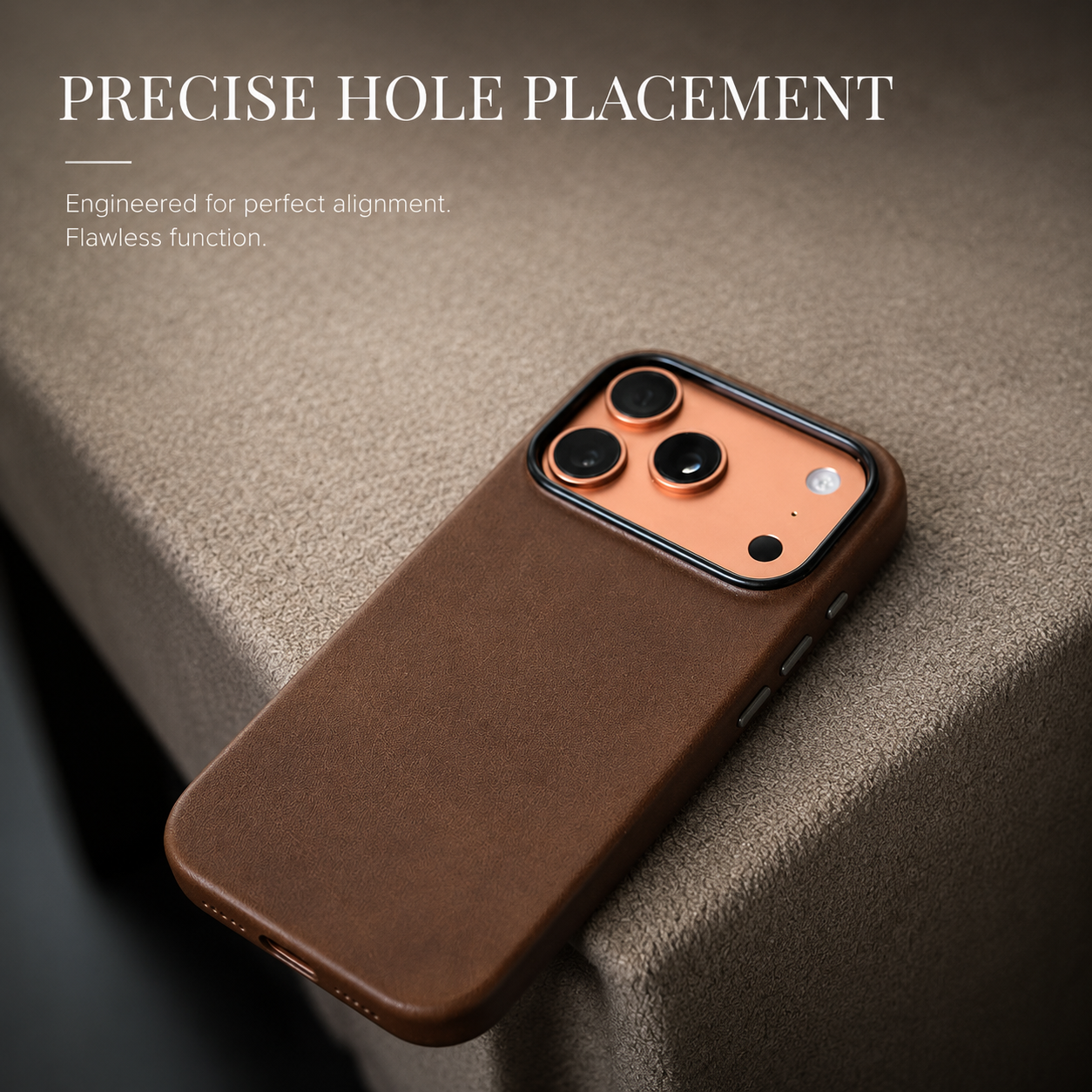 Premium iPhone Case MagSafe Compatible Genuine Cowhide Leather Cover Retro Style Full Body Protective Shell Anti Fingerprint Magnetic Wallet Design