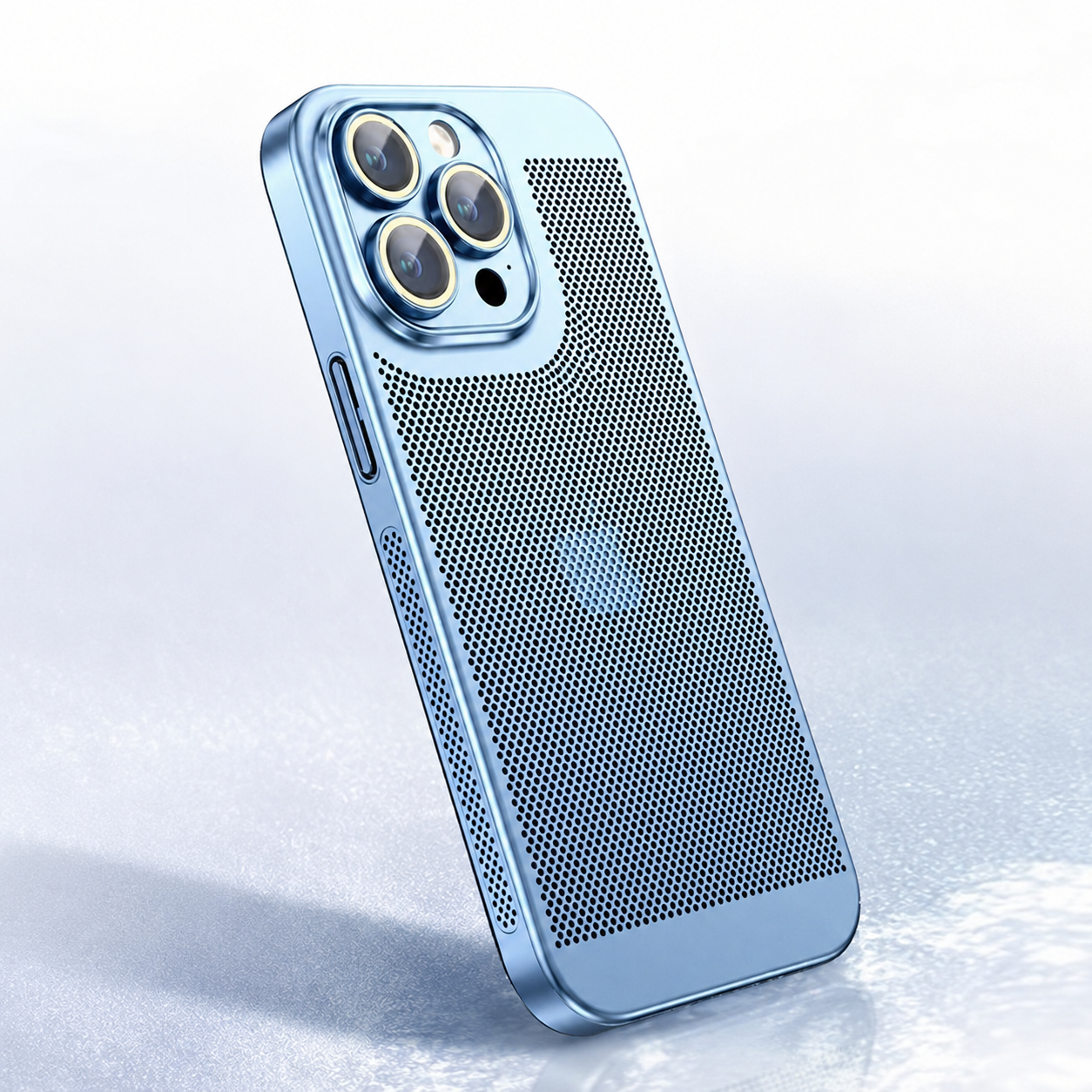 Premium iPhone Case MagSafe Compatible Honeycomb Texture Protective Cover Camera Lens Protection Shockproof Heat Dissipation Slim Design