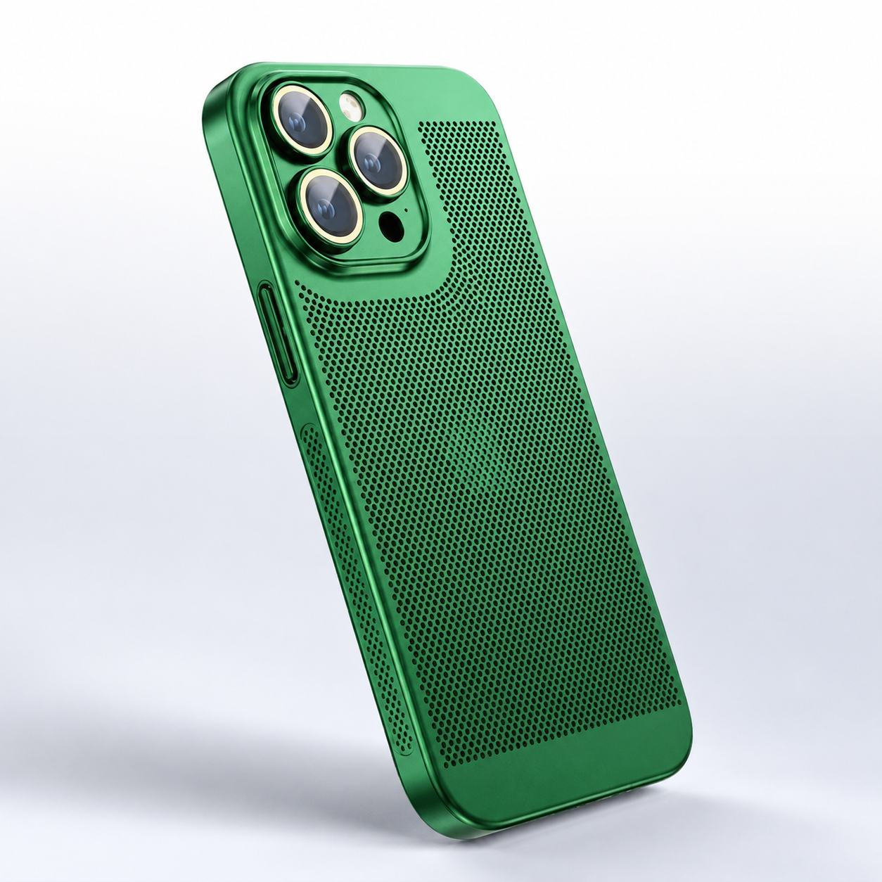 Premium iPhone Case MagSafe Compatible Honeycomb Texture Protective Cover Camera Lens Protection Shockproof Heat Dissipation Slim Design