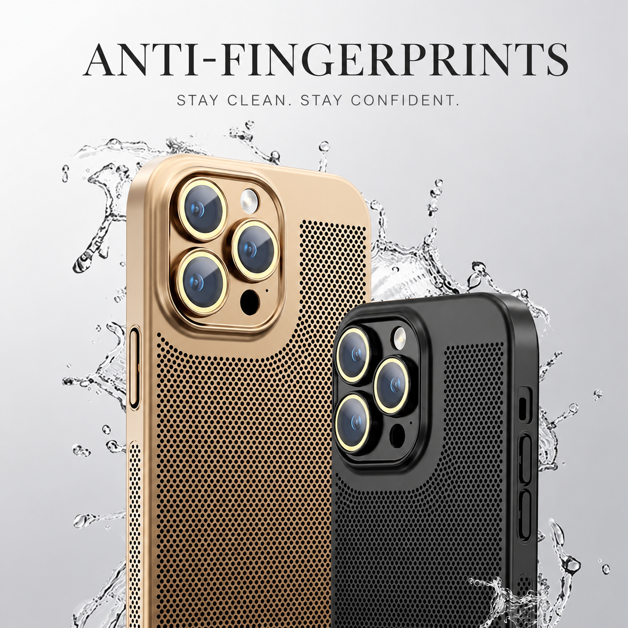 Premium iPhone Case MagSafe Compatible Honeycomb Texture Protective Cover Camera Lens Protection Shockproof Heat Dissipation Slim Design
