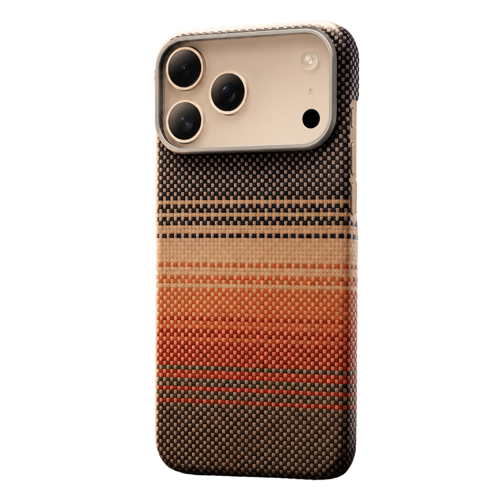Premium iPhone Case MagSafe Compatible Kevlar Aramid Carbon Fiber Ultra Thin Full Coverage Matte Anti Scratch Raised Screen Lens Guard Protection