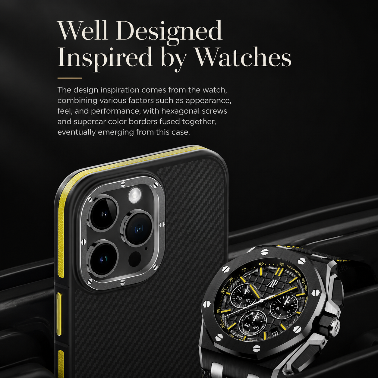 Premium iPhone Case MagSafe Compatible Kevlar Cover Camera Lens Protection Metal Camera Ring Shockproof PC TPU Hybrid Anti Fingerprint Design