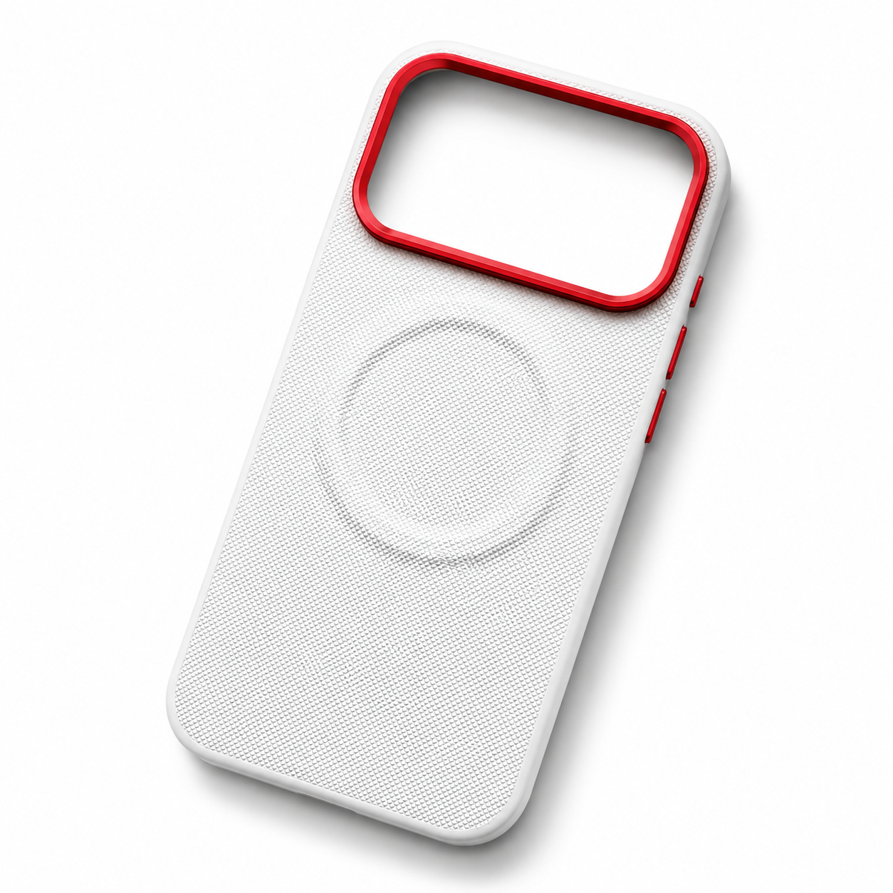 Premium iPhone Case MagSafe Compatible Leather Cover Diamond Texture Design Camera Lens Protection Shockproof Secure Grip Anti Scratch Full Coverage Design