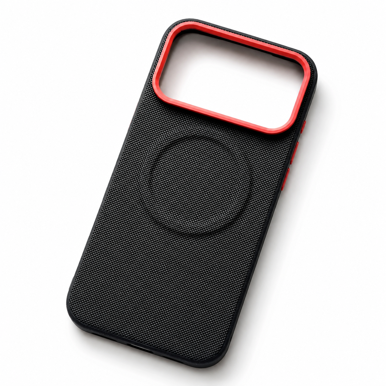Premium iPhone Case MagSafe Compatible Leather Cover Diamond Texture Design Camera Lens Protection Shockproof Secure Grip Anti Scratch Full Coverage Design