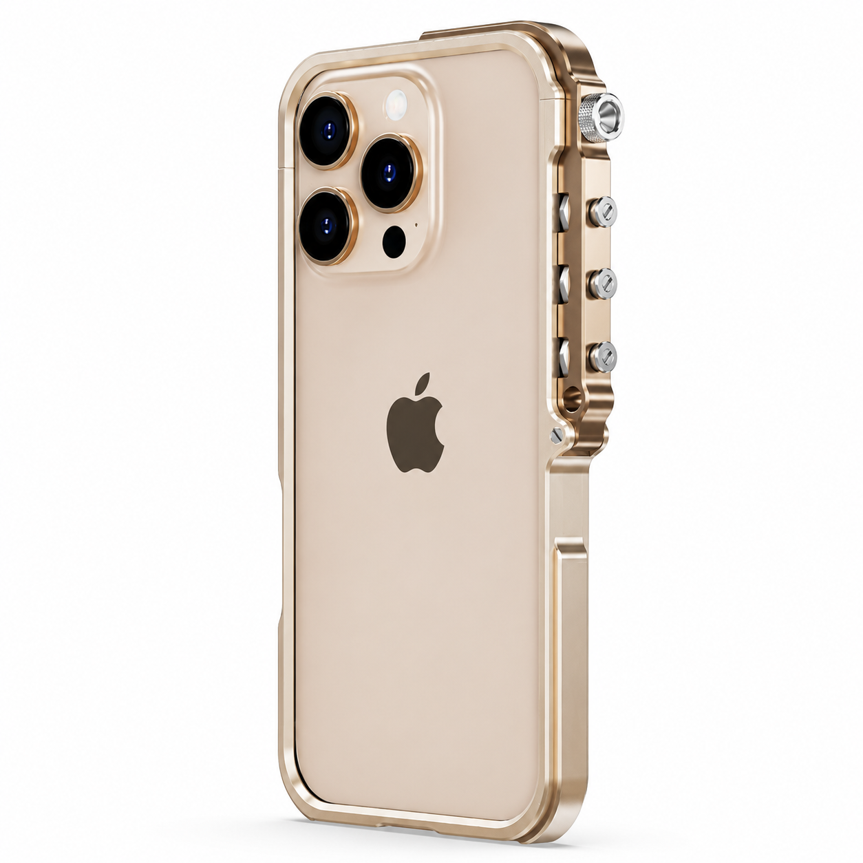 Premium iPhone Case MagSafe Compatible Magnetic Bumper Aluminum Alloy Frame Shockproof Heat Dissipation Design Camera Lens Guard Anti Slip Grip