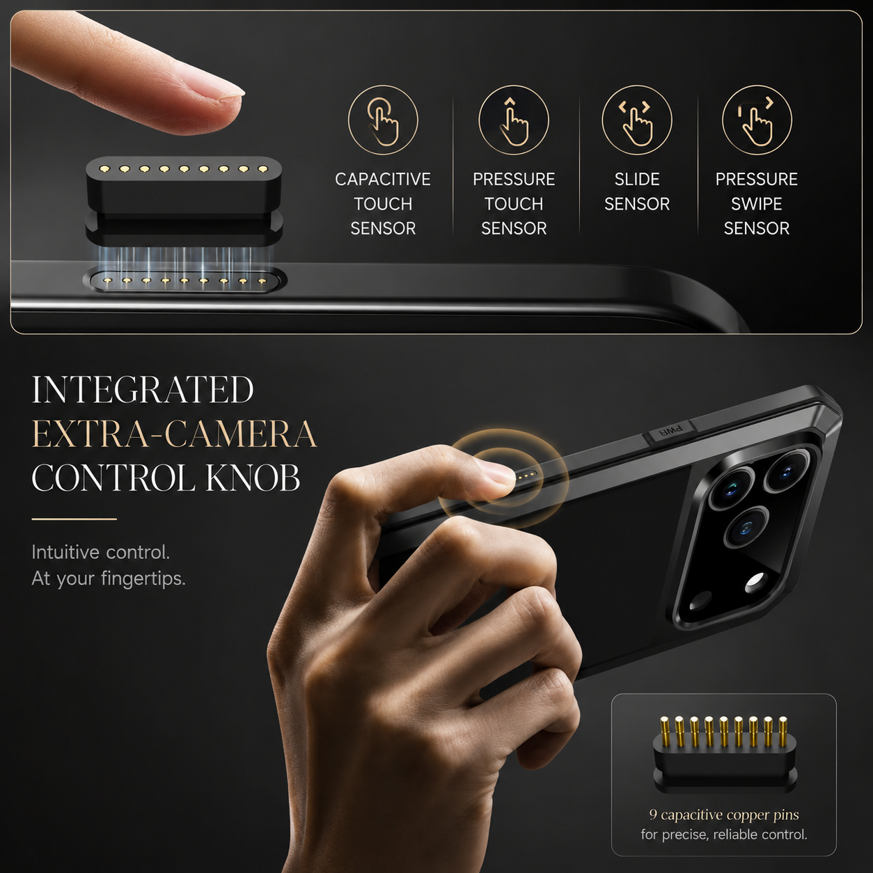 Premium iPhone Case MagSafe Compatible Magnetic Protective Cover Aluminum Armor Frame Built In Glass Screen Protector Shockproof Camera Lens Guard