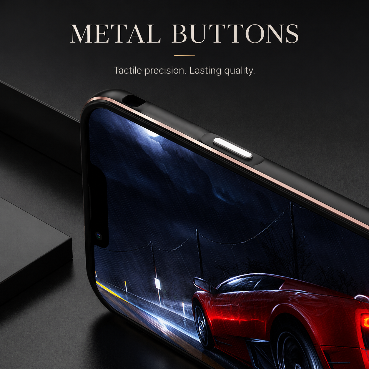 Premium iPhone Case MagSafe Compatible Magnetic Protective Cover Aluminum Bumper Camera Lens Protection Shockproof Full Protection Slim Design