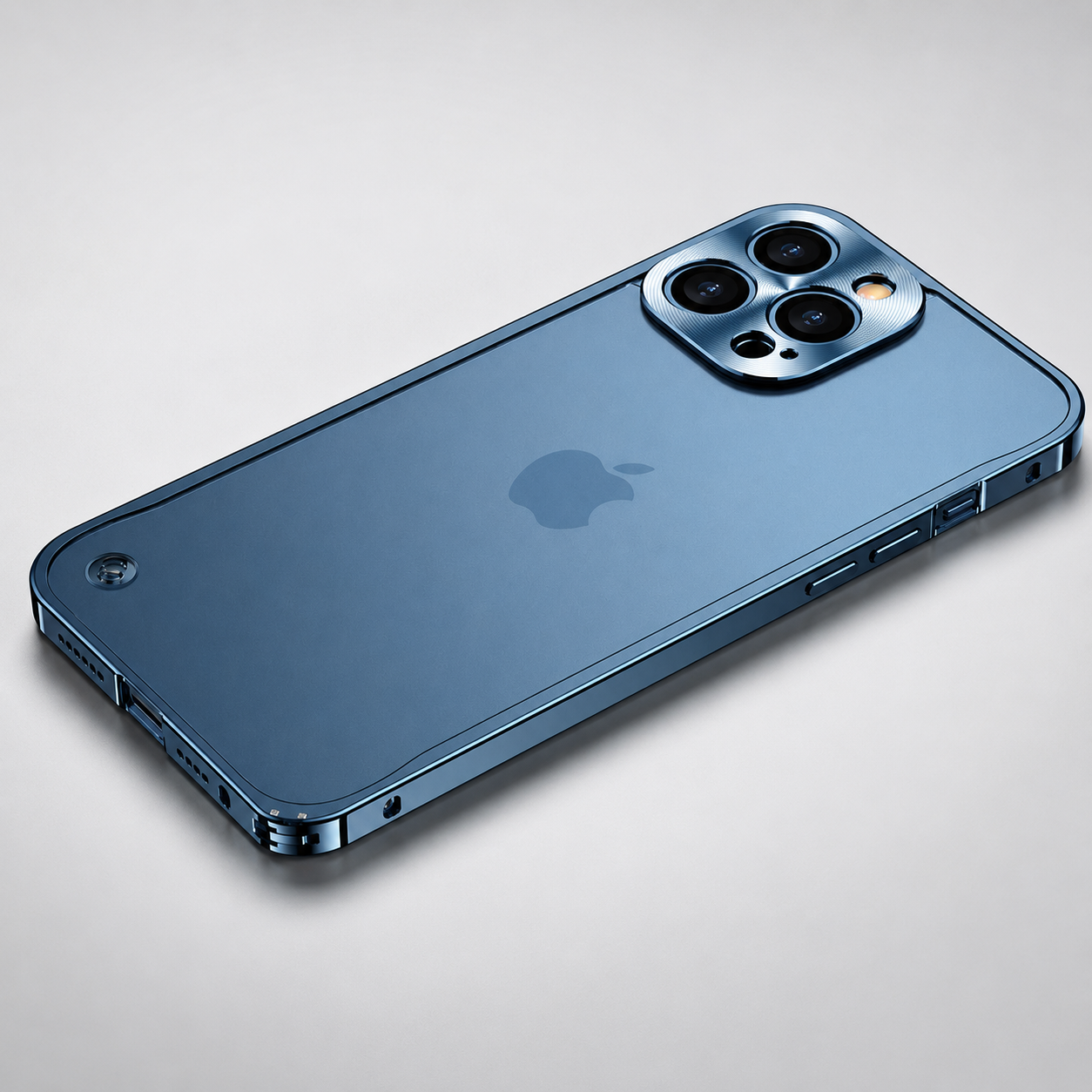 Premium iPhone Case MagSafe Compatible Magnetic Protective Cover Aluminum Metal Frame Camera Lens Guard Shockproof Full Protection Slim Design