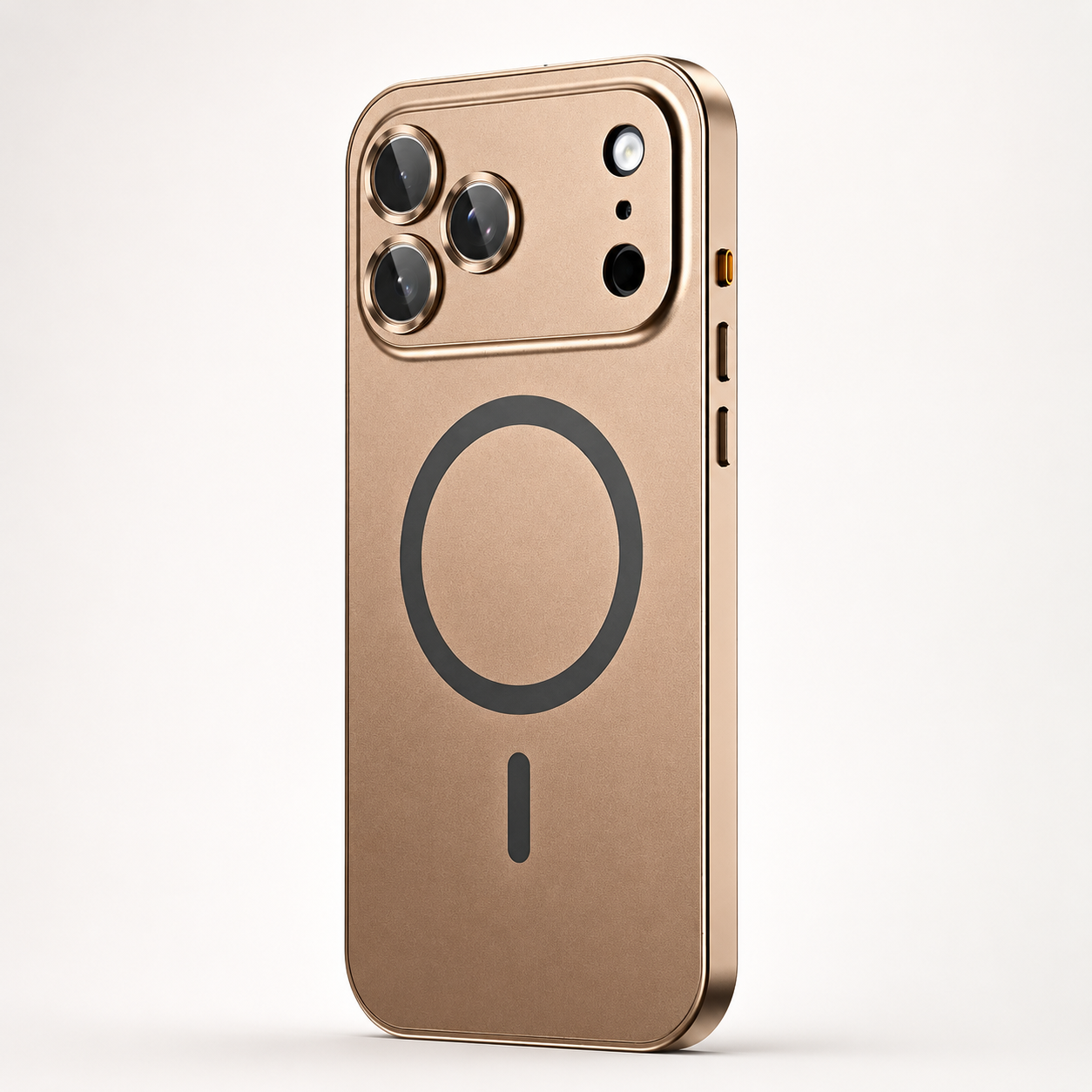 Premium iPhone Case MagSafe Compatible Magnetic Protective Cover Aluminum Metal Frame Camera Lens Protection Shockproof Ultra Thin Full Protection