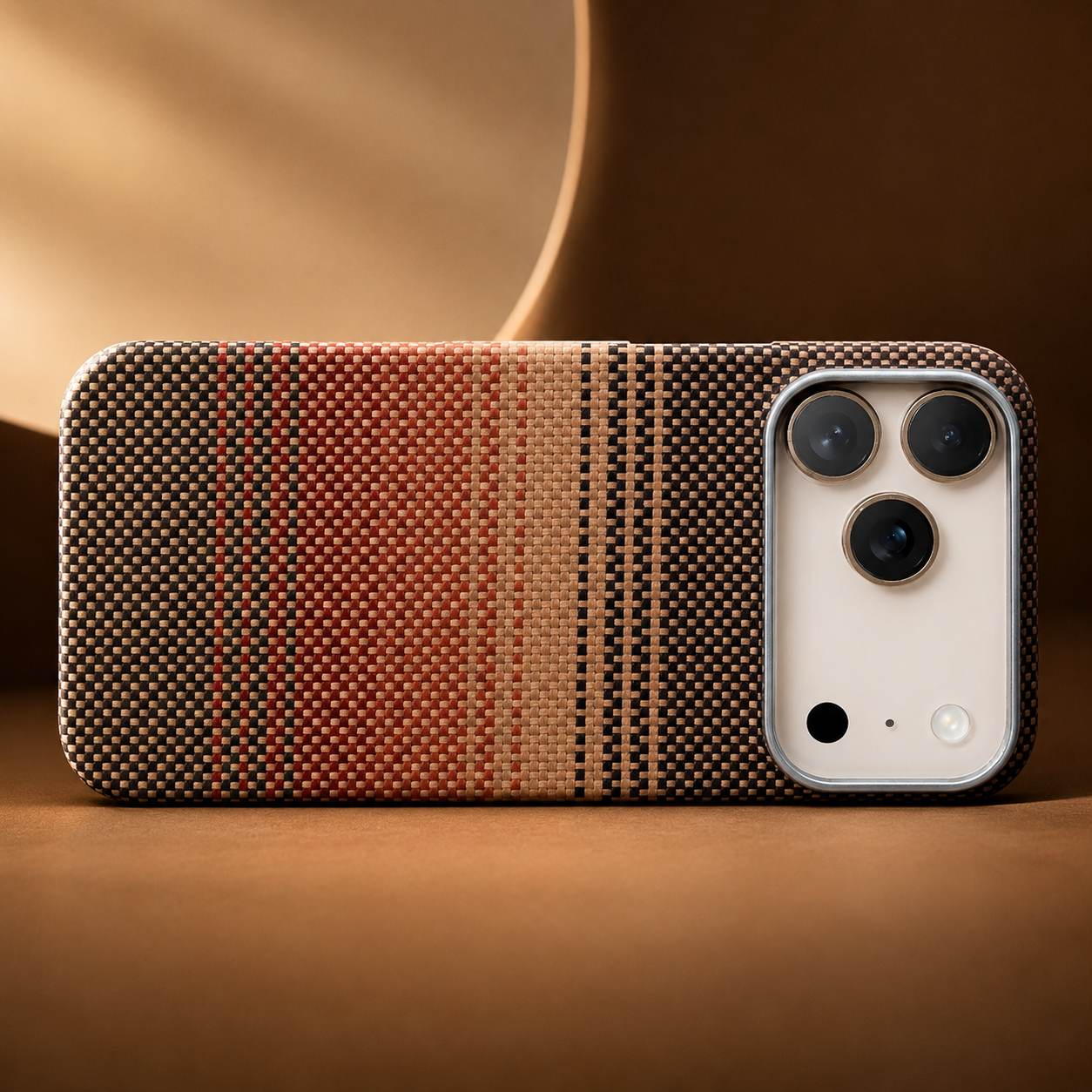 Premium iPhone Case MagSafe Compatible Magnetic Protective Cover Aramid Carbon Fiber Ultra Thin Lightweight Shockproof Anti Scratch Grip Texture