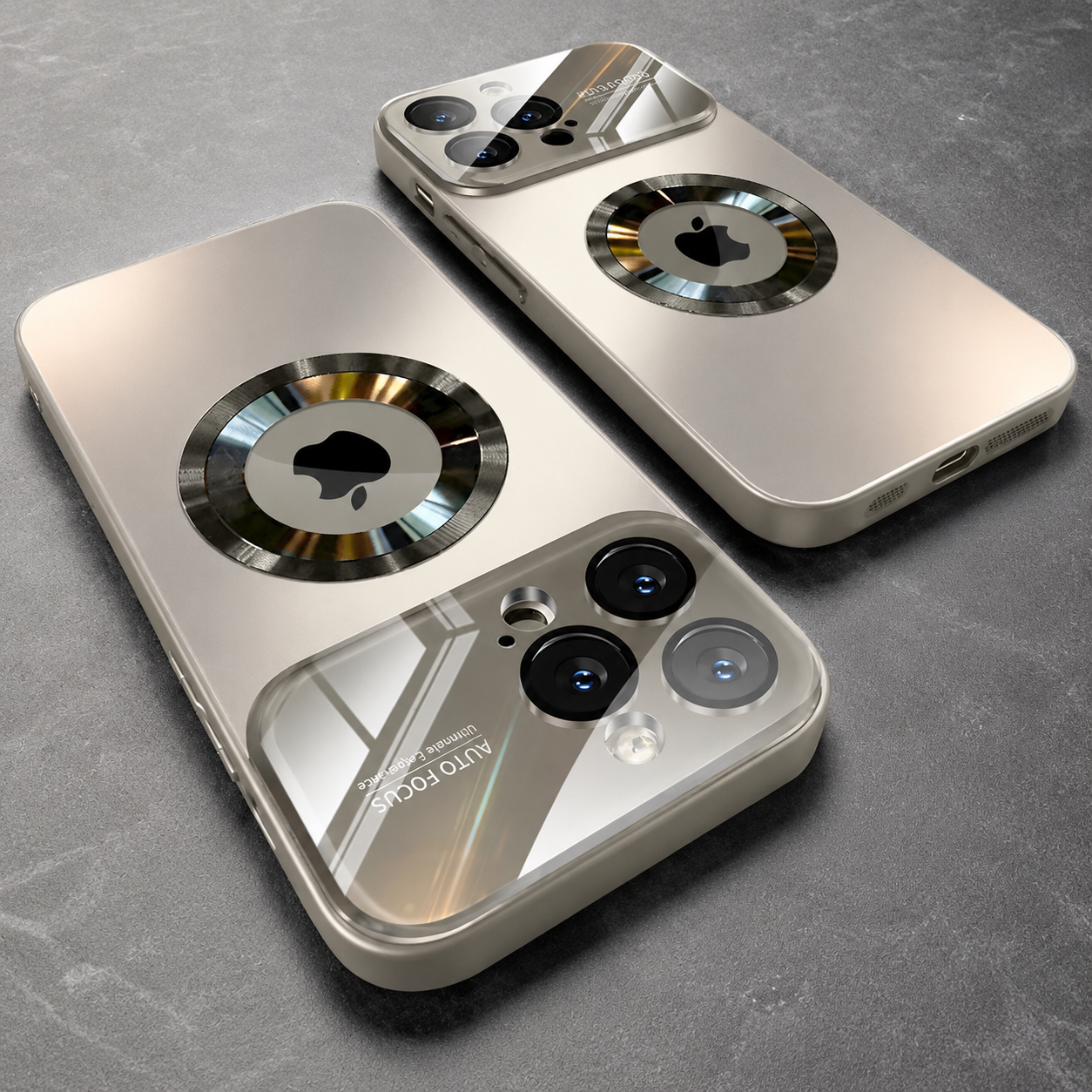 Premium iPhone Case MagSafe Compatible Magnetic Protective Cover Matte Finish Shockproof PC TPU Construction Camera Lens Guard Slim Durable Design