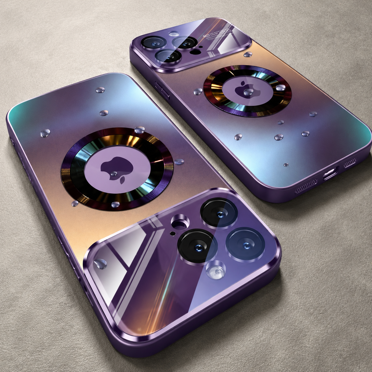 Premium iPhone Case MagSafe Compatible Magnetic Protective Cover Matte Finish Shockproof PC TPU Construction Camera Lens Guard Slim Durable Design