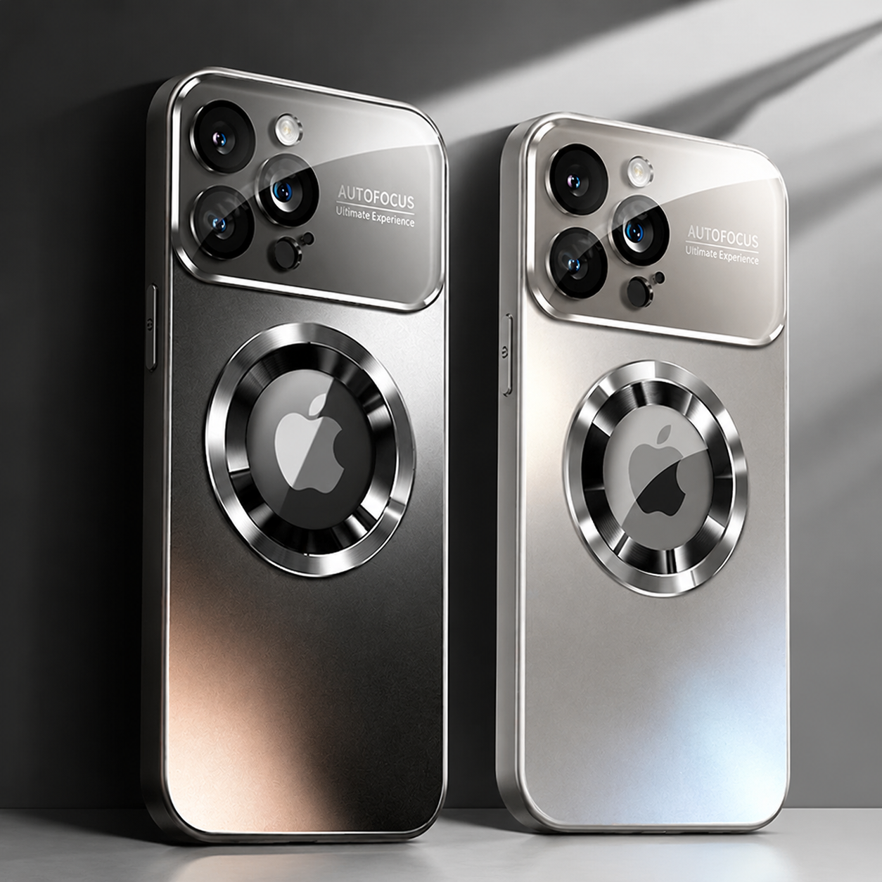 Premium iPhone Case MagSafe Compatible Magnetic Protective Cover Matte Finish Shockproof PC TPU Construction Camera Lens Guard Slim Durable Design