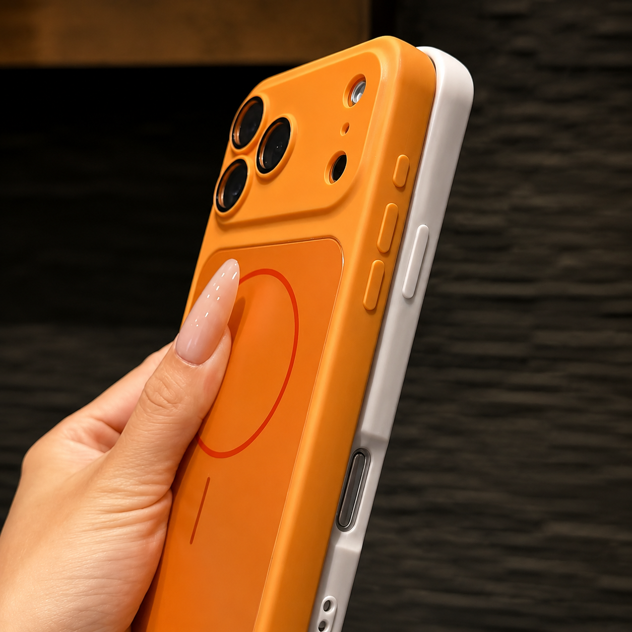 Premium iPhone Case MagSafe Compatible Magnetic Protective Cover Matte Shockproof PC Back Glass Camera Lens Guard Anti Fingerprint Finish Lightweight