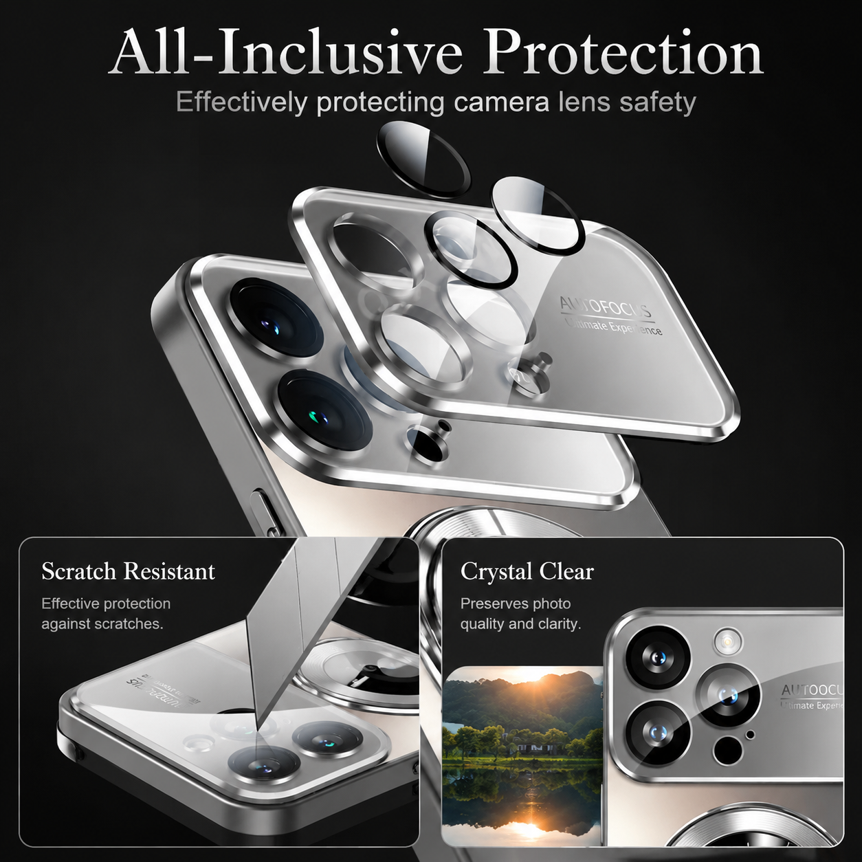 Premium iPhone Case MagSafe Compatible Magnetic Protective Cover Metallic Matte PC TPU Back Shockproof Camera Lens Guard Ultra Thin Full Coverage
