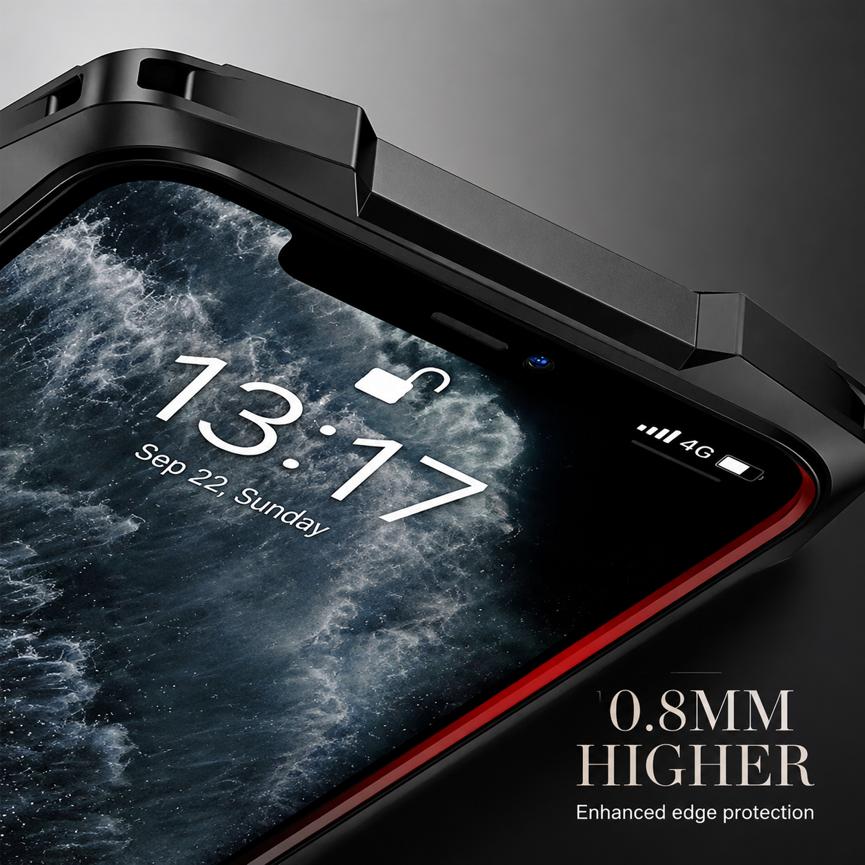 Premium iPhone Case MagSafe Compatible Magnetic Protective Cover Military Armor Metal Frame Dual Layer Shockproof Tempered Glass Rugged Design