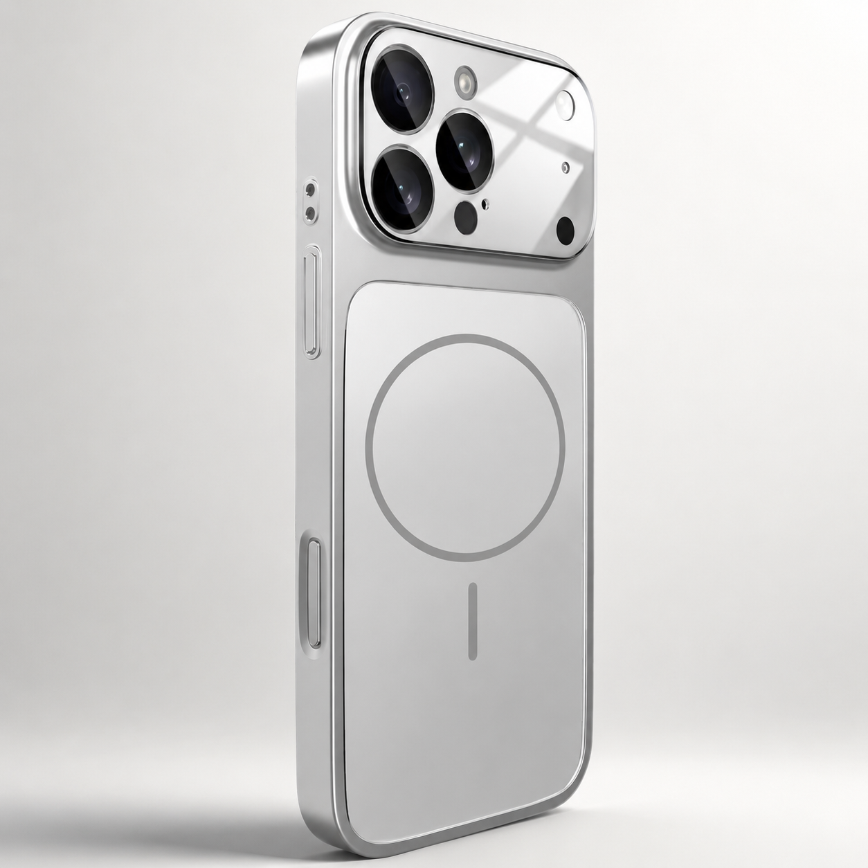 Premium iPhone Case MagSafe Compatible Magnetic Protective Cover Nano Matte Glass Back Shockproof Armor Frame Camera Lens Guard Anti Fingerprint