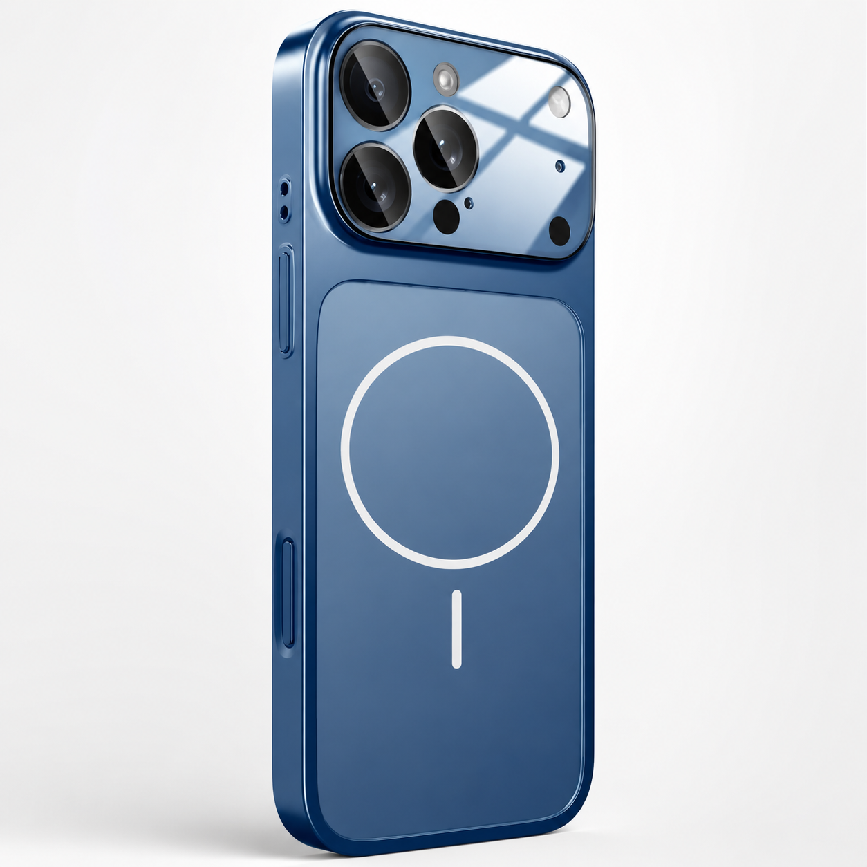 Premium iPhone Case MagSafe Compatible Magnetic Protective Cover Nano Matte Glass Back Shockproof Armor Frame Camera Lens Guard Anti Fingerprint
