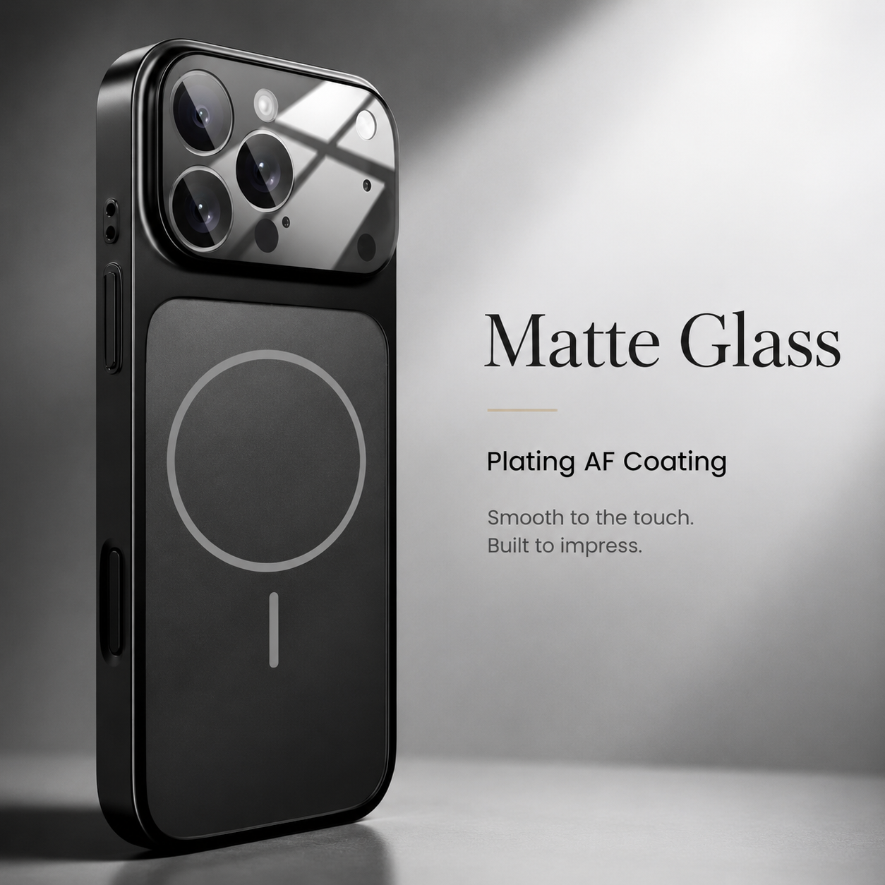 Premium iPhone Case MagSafe Compatible Magnetic Protective Cover Nano Matte Glass Back Shockproof Armor Frame Camera Lens Guard Anti Fingerprint