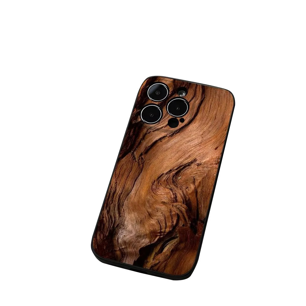 Premium iPhone Case MagSafe Compatible Magnetic Protective Cover Natural Wood Back Camera Lens Protection Shockproof Ultra Thin Slim Design