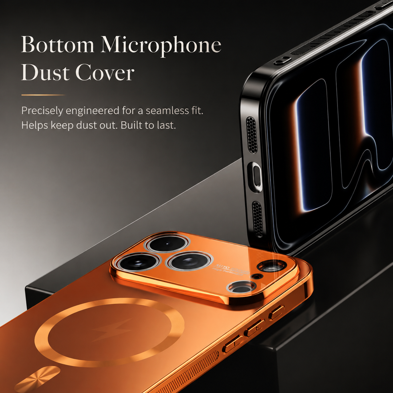 Premium iPhone Case MagSafe Compatible Magnetic Protective Cover Shockproof Aluminum Frame Electroplated Finish Matte Back Camera Lens Guard Wireless Charging