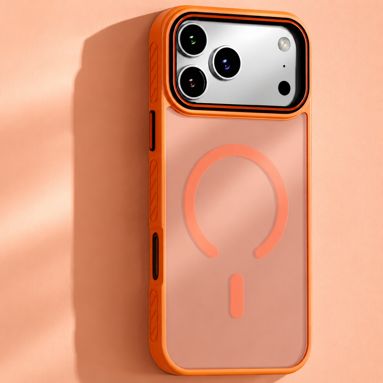 Premium iPhone Case MagSafe Compatible Magnetic Protective Cover Transparent Matte Back Shockproof Frame Camera Lens Guard Anti Fingerprint Design