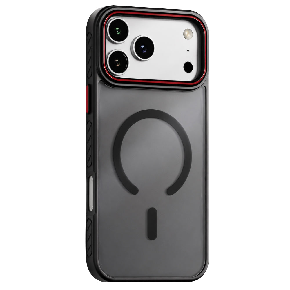 Premium iPhone Case MagSafe Compatible Magnetic Protective Cover Transparent Matte Back Shockproof Frame Camera Lens Guard Anti Fingerprint Design