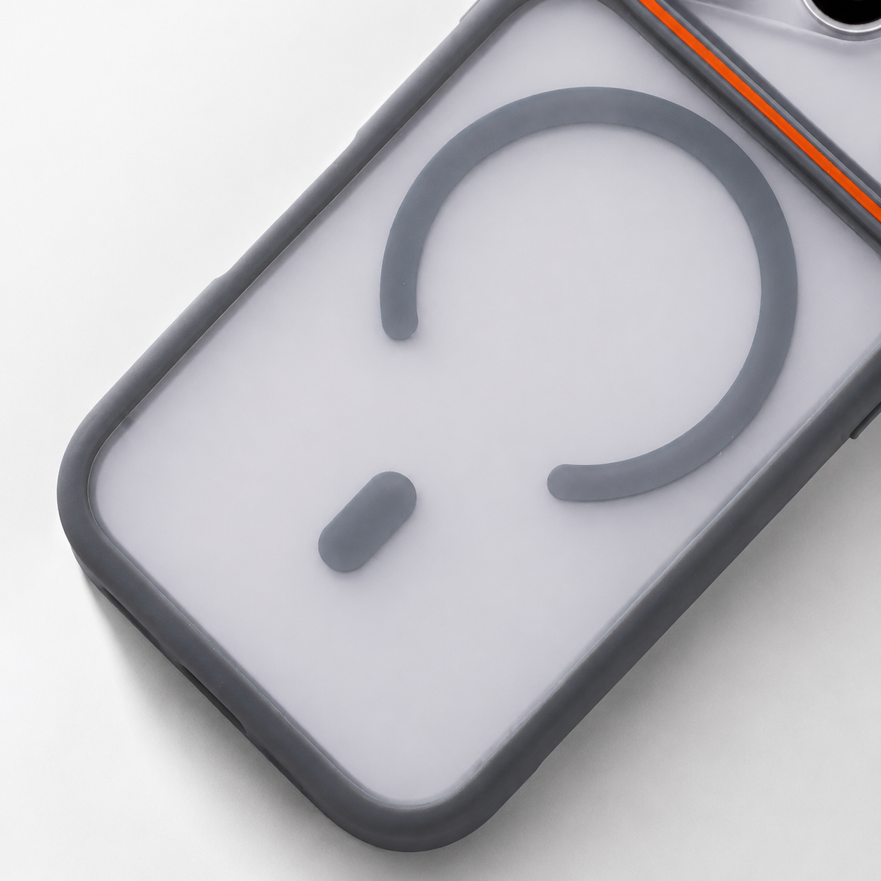 Premium iPhone Case MagSafe Compatible Matte Translucent Design with Camera Lens Protection, Shockproof Anti Fingerprint Surface, Full Coverage Construction