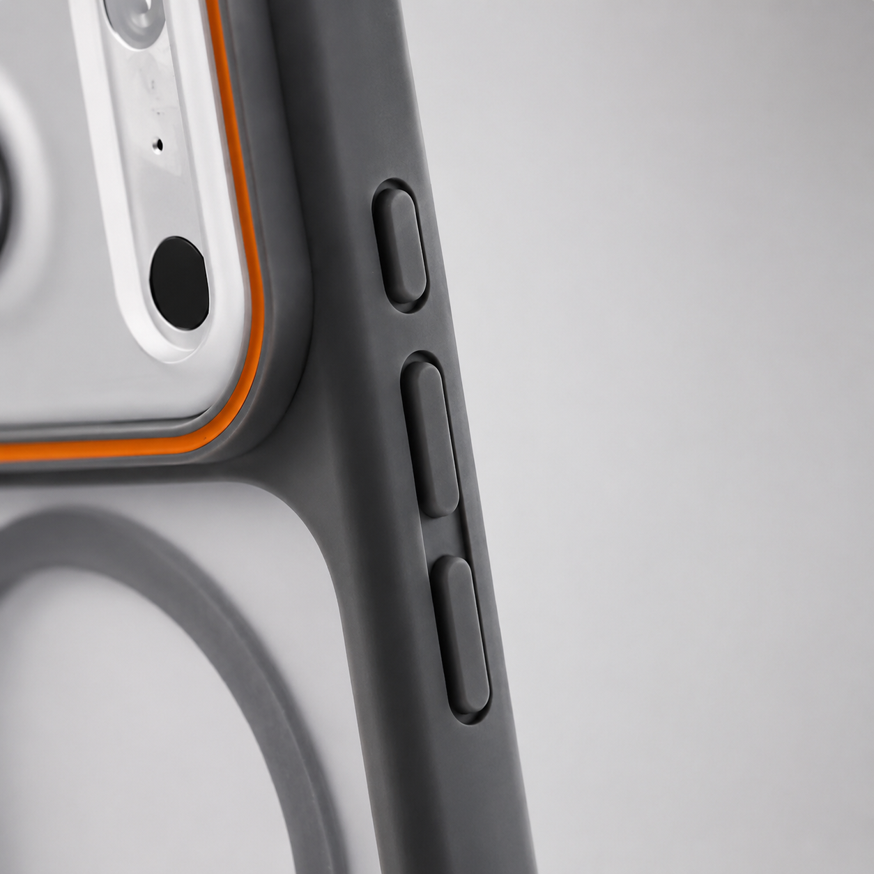 Premium iPhone Case MagSafe Compatible Matte Translucent Design with Camera Lens Protection, Shockproof Anti Fingerprint Surface, Full Coverage Construction