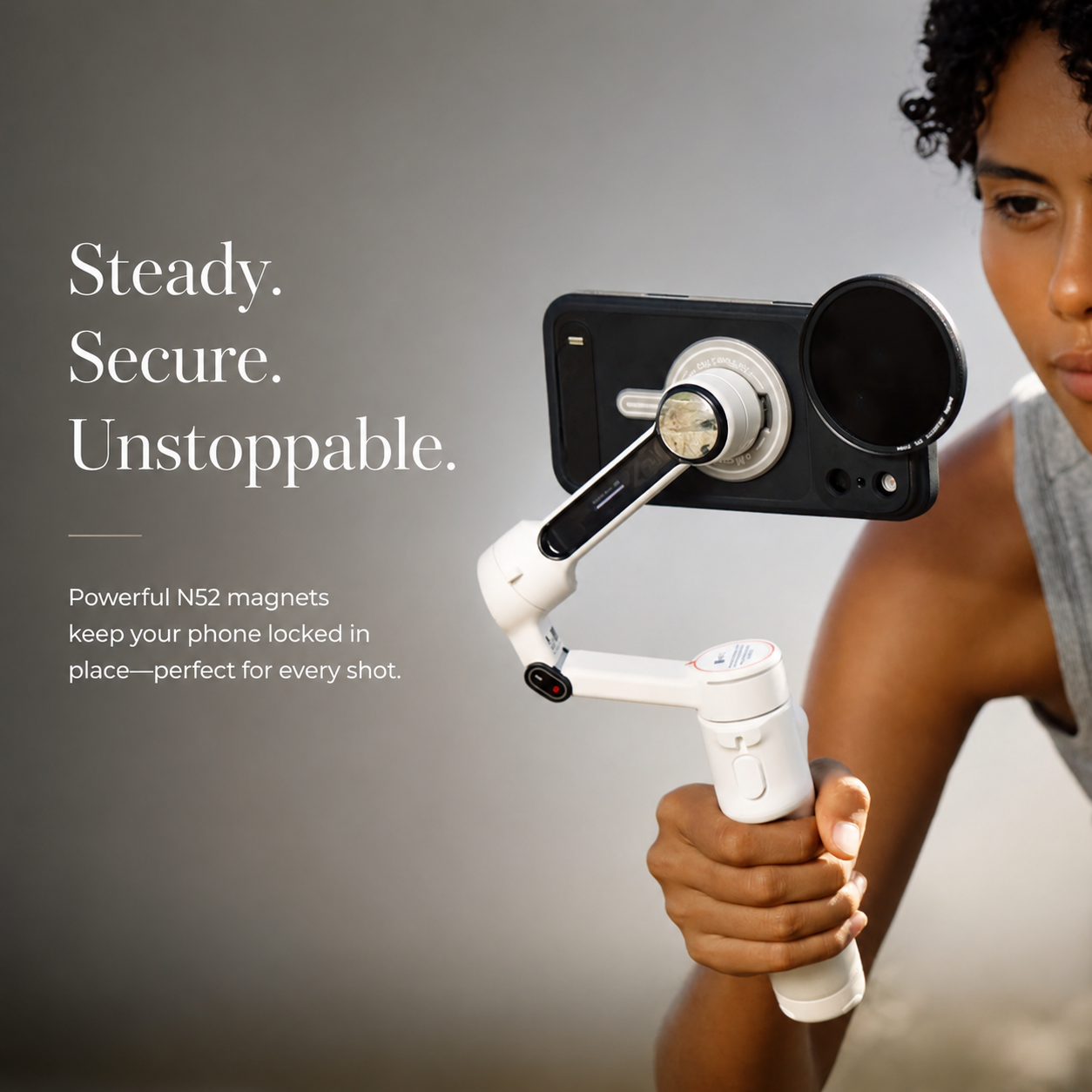 Premium iPhone Case MagSafe Compatible Photography Design with Camera Lens Protection, Filter Mount Support, Kickstand Function, Shockproof Construction