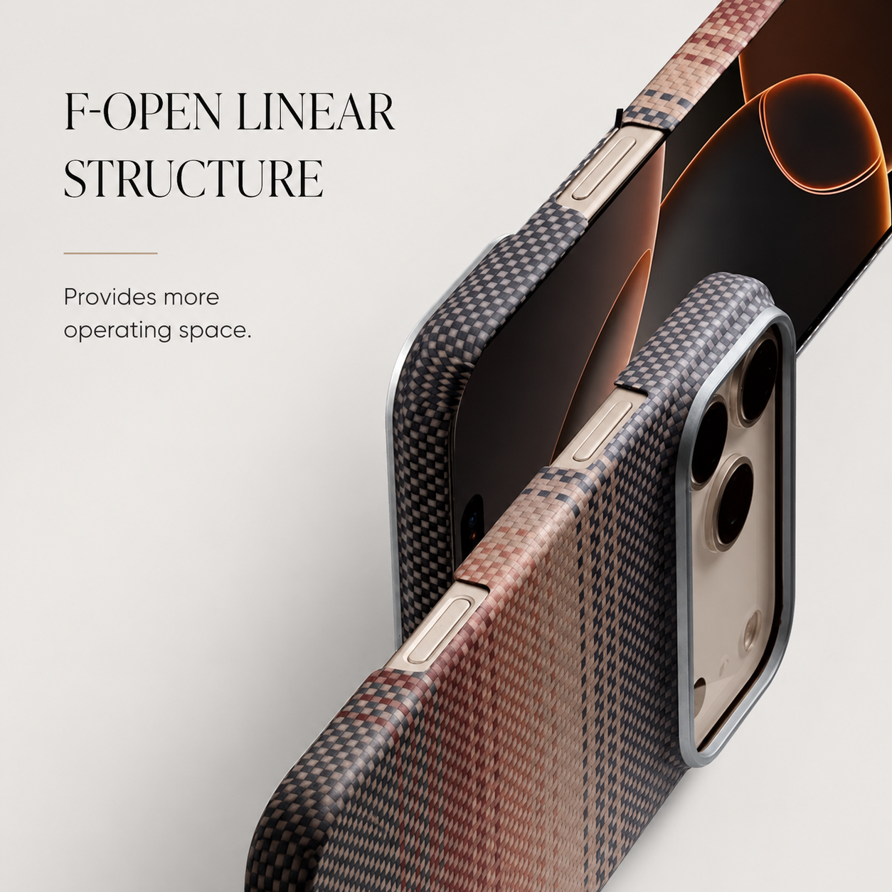 Premium iPhone Case MagSafe Compatible Real Carbon Fiber Aramid Cover Camera Lens Protection Lightweight Shockproof Anti Scratch Protective Design Finish