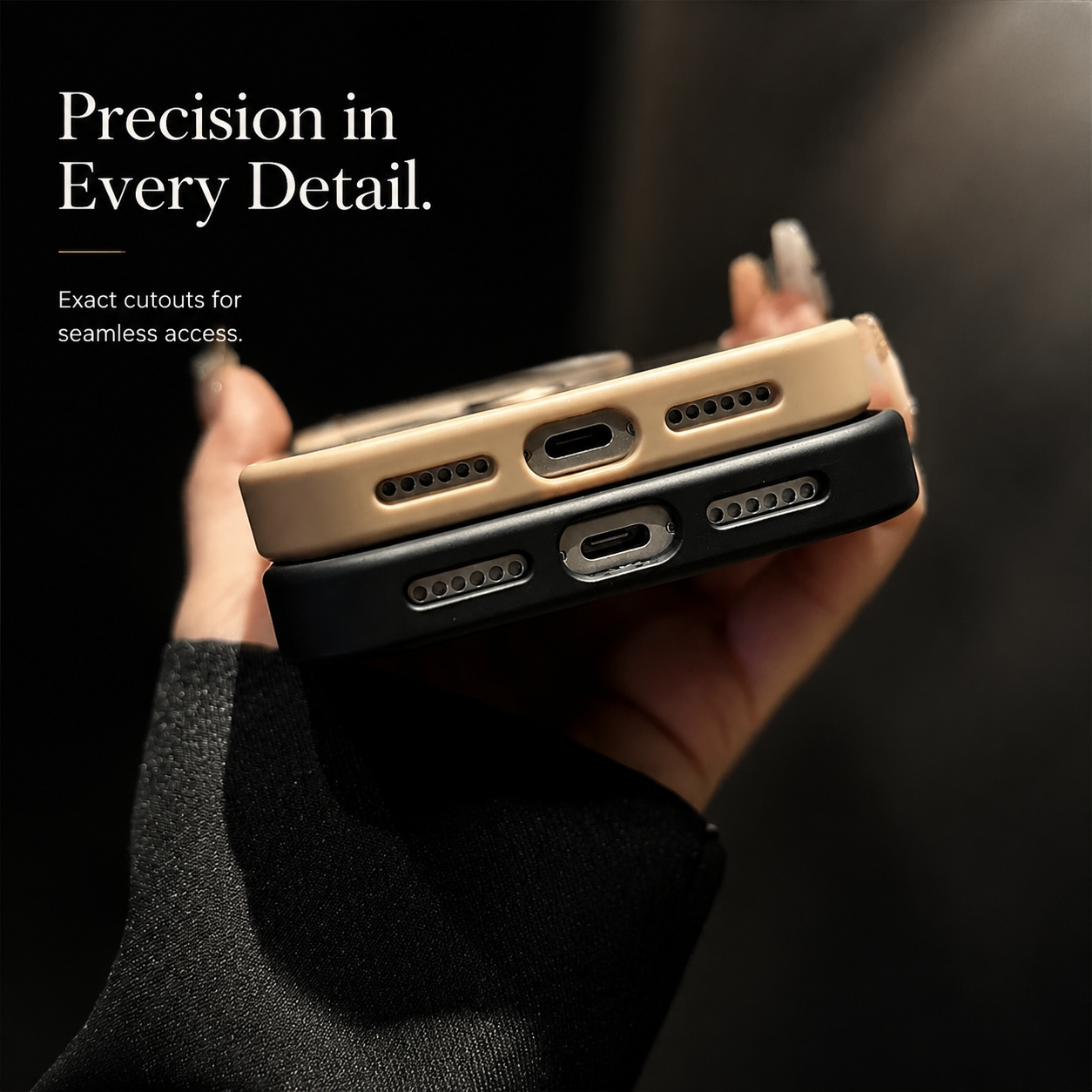 Premium iPhone Case MagSafe Compatible Transparent Cover with Camera Lens Protection, Shockproof Non Slip Grip and Anti Fingerprint Design