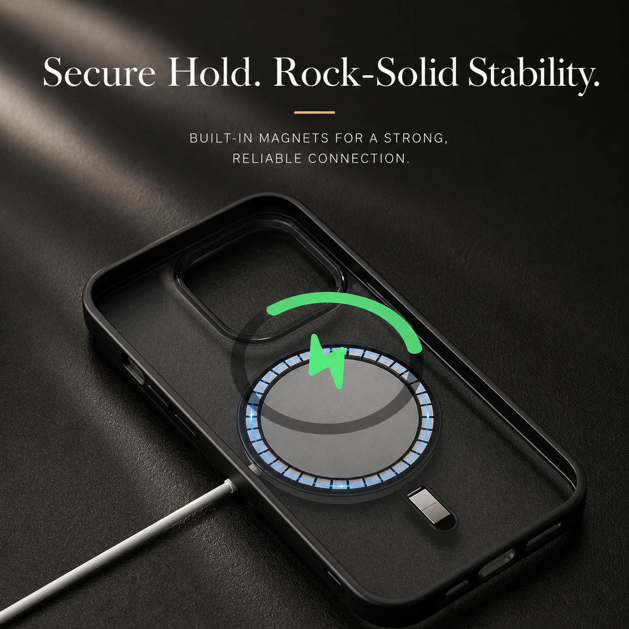 Premium iPhone Case MagSafe Compatible Transparent Hybrid Protective Cover Camera Lens Protection Shockproof Clear HD Slim Lightweight Design