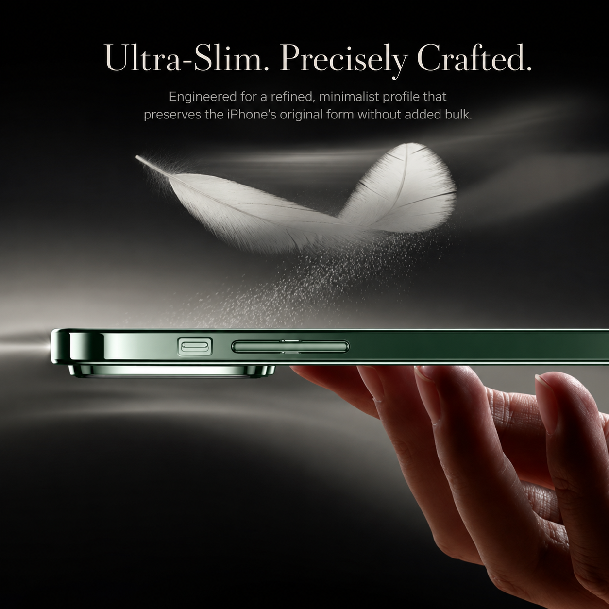 Premium iPhone Case MagSafe Compatible Transparent Protective Cover Camera Lens Protection Shockproof Clear Hard PC Back Ultra Thin Design